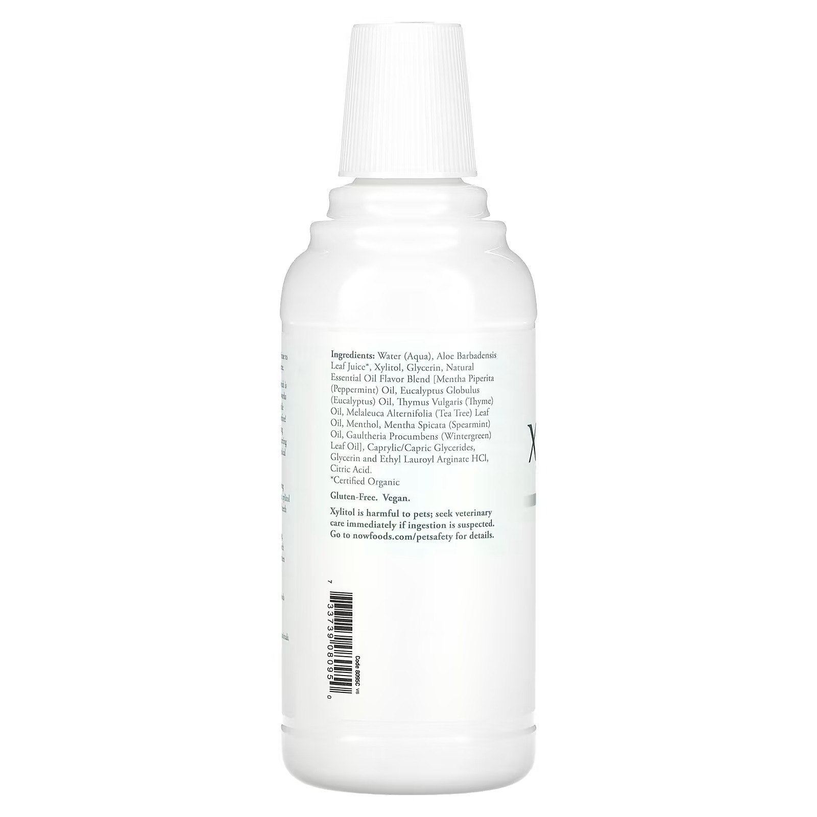 NOW Foods Solutions XyliWhite Mouthwash, Fluoride-Free Refreshmint (473 ml) thumbnail 2