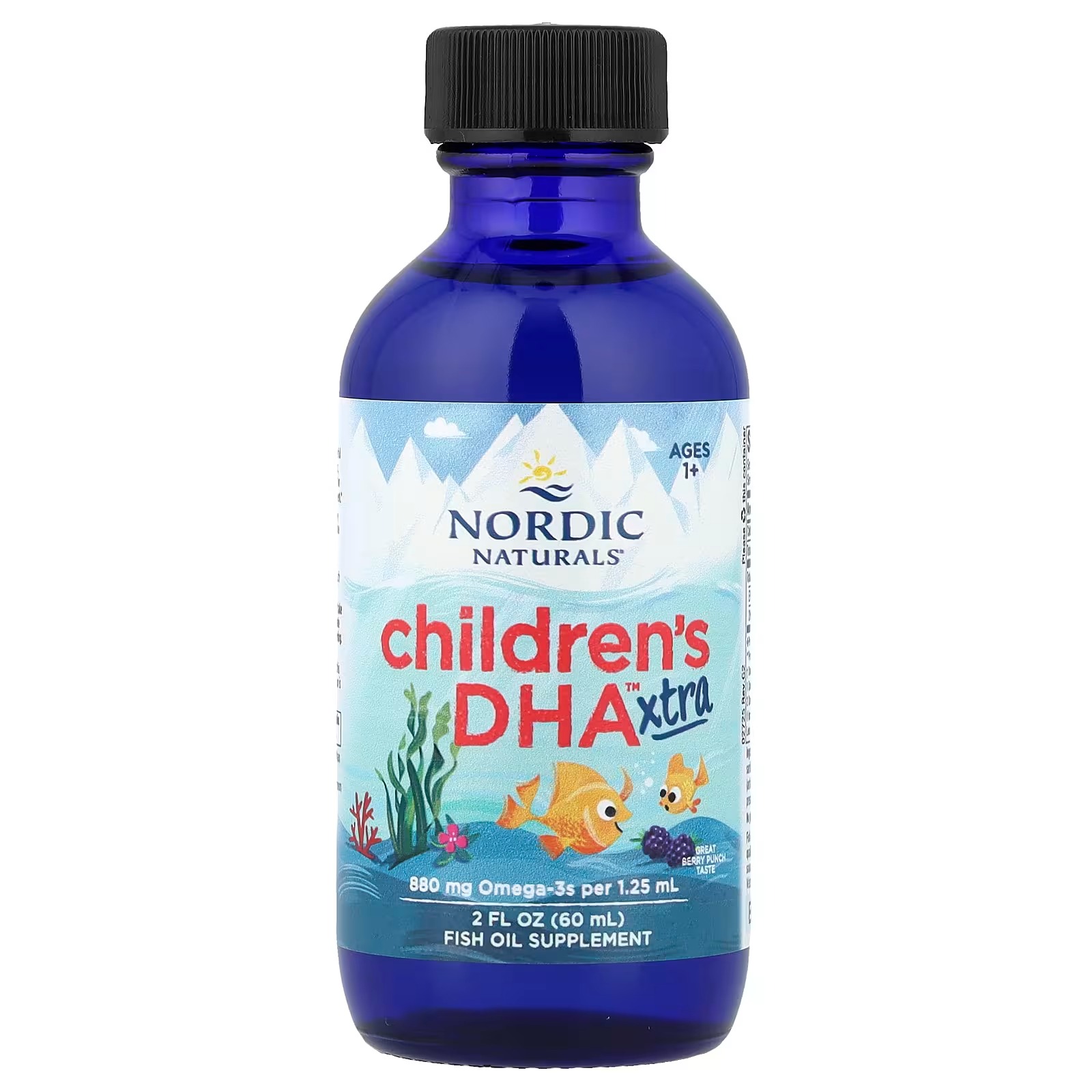 Nordic Naturals Children's DHA™ Xtra, Ages 1+ Great Berry Punch 2 fl oz (60 ml) thumbnail 3