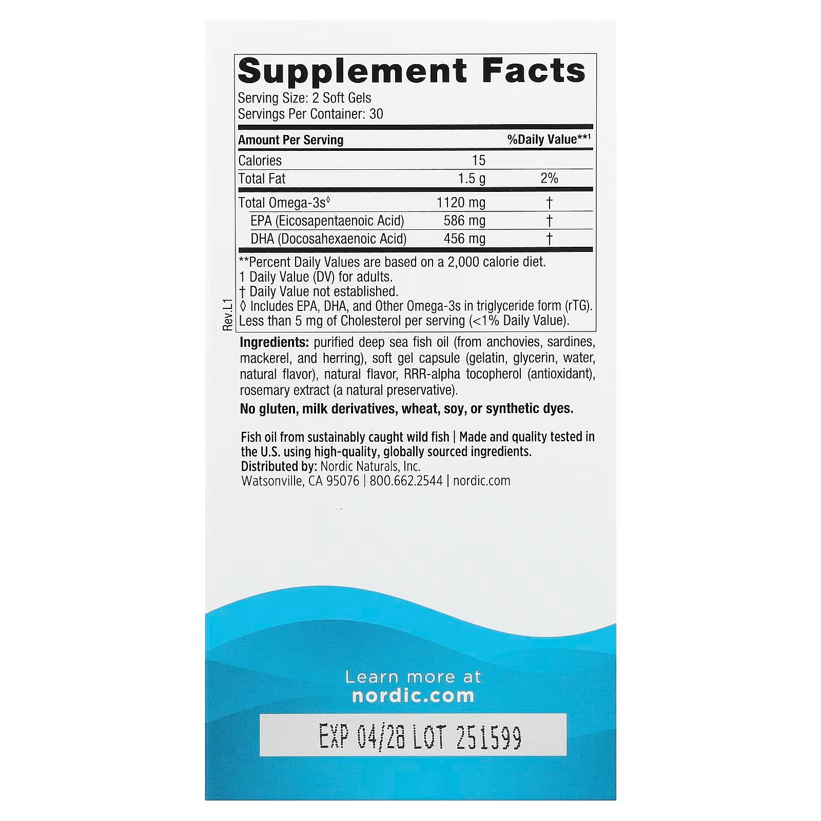 Nordic Naturals Ultimate Omega 2X Teen Strawberry - 60 Mini Soft Gels - 1120 mg Total Omega-3s with EPA & DHA - Brain Health Positive Mood thumbnail 2