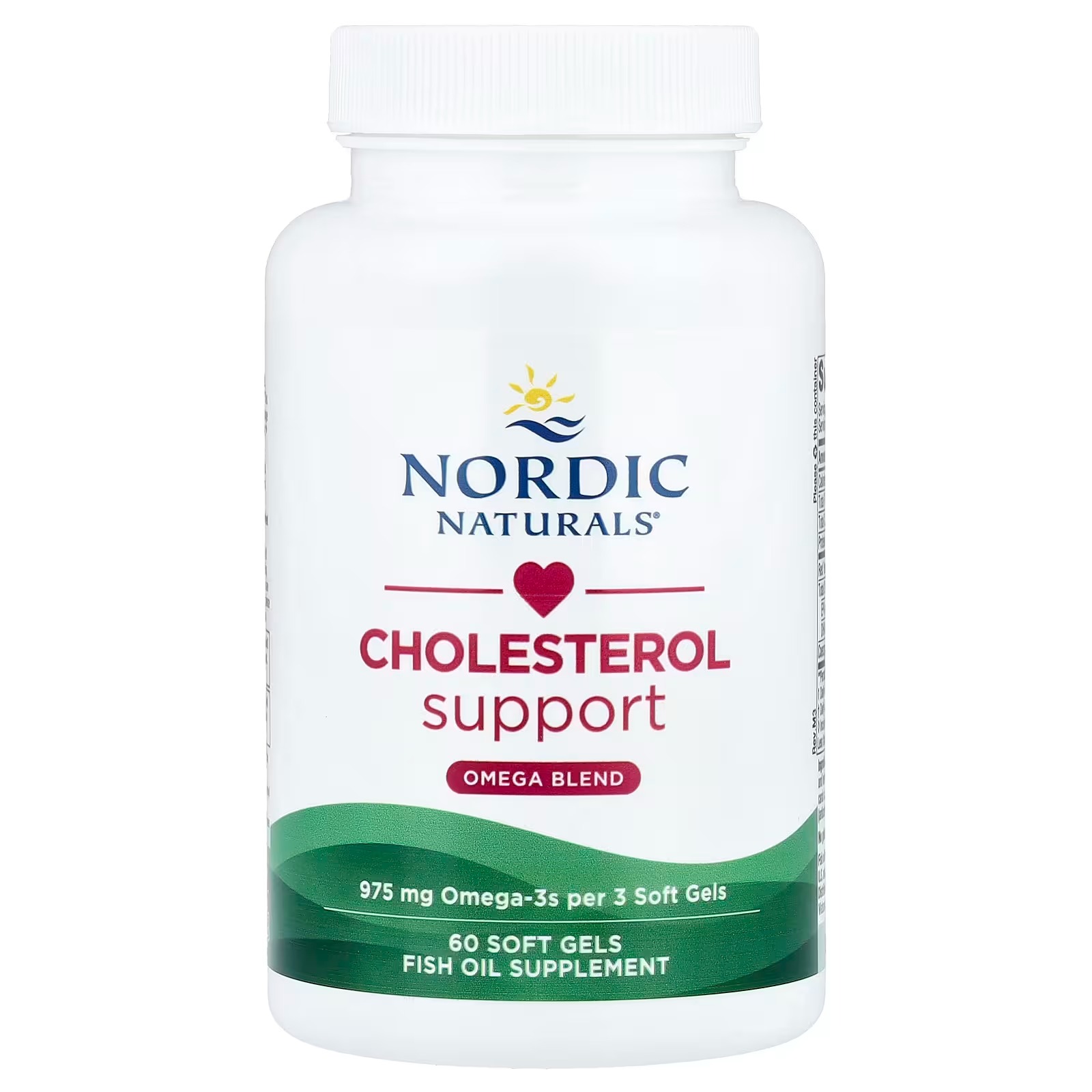 Nordic Naturals Cholesterol Support, 975mg Omega-3 + Red Yeast Rice + CoQ10 | Red Yeast Rice supports healthy LDL cholesterol naturally thumbnail 3