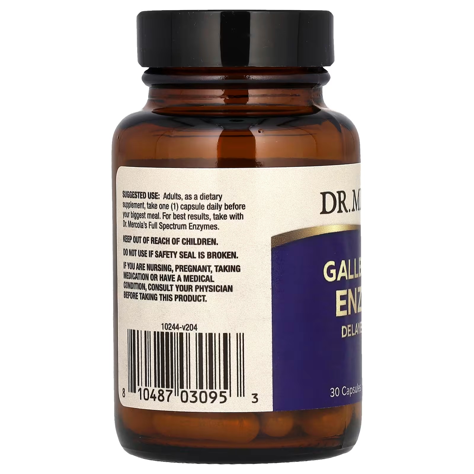 Buy Dr. Mercola Gallbladder Enzymes 30 Capsules in Pakistan thumbnail 6