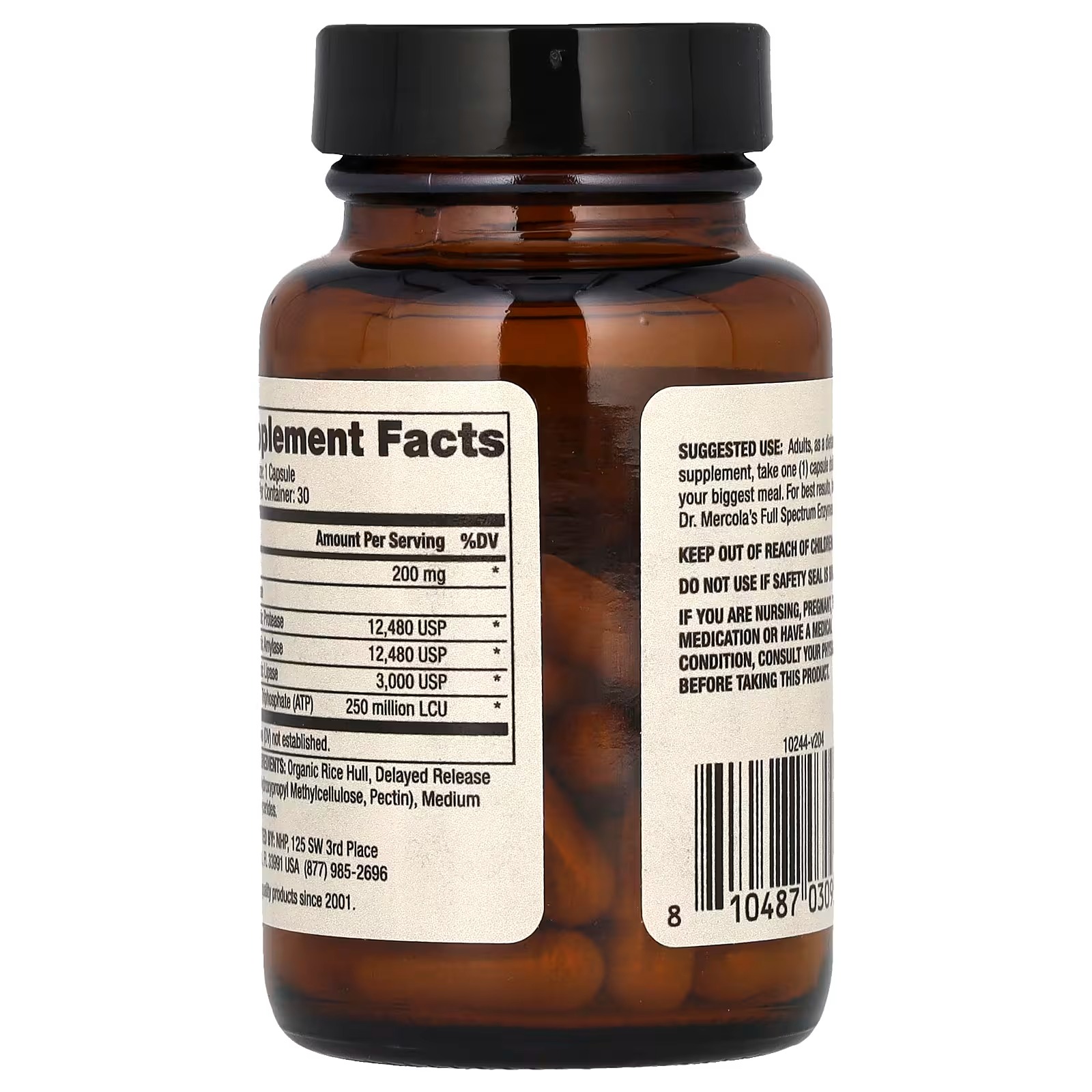 Buy Dr. Mercola Gallbladder Enzymes 30 Capsules in Pakistan thumbnail 4
