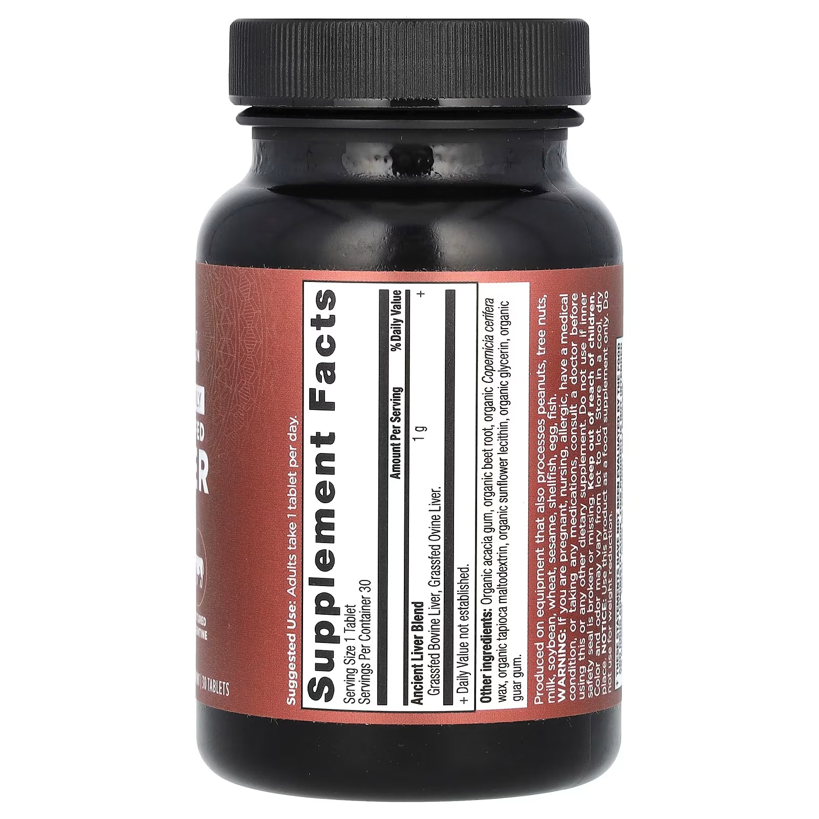 Ancient Nutrition Grass-Fed & Wild MaleAncient Nutrition Grass-Fed & Wild Male Performance – Once Daily Tablets, Men's Performance Supplement Performance – Once Daily Tablets, Men's Performance Supplement thumbnail 2