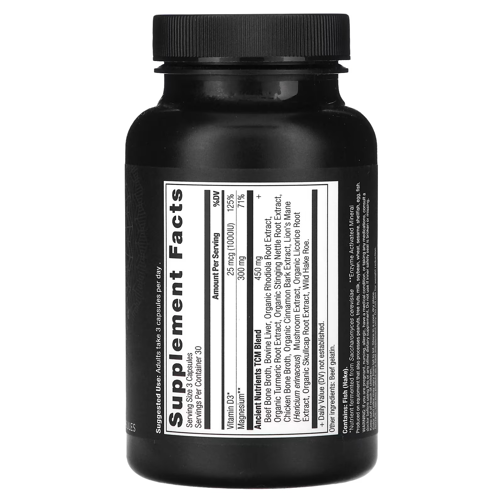 ient Nutrition Magnesium 90 Capsules – Magnesium Supplement for Daily Wellness thumbnail 2