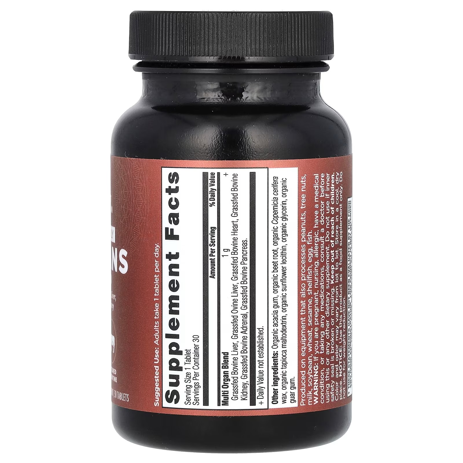 Ancient Nutrition Grass-Fed & Wild Male Performance Tablets – Once Daily, Men’s Wellness Supplement thumbnail 2