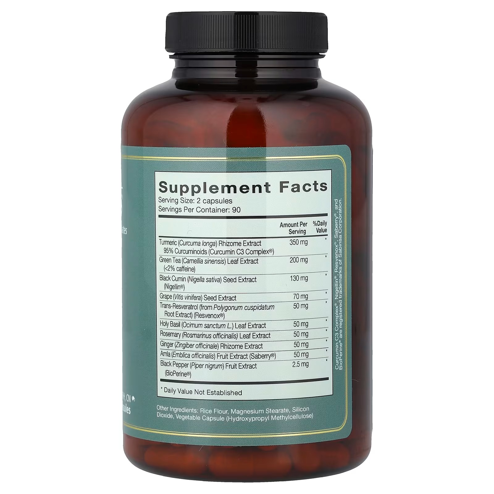 Natura Health Products Botanical Treasures 180 Capsules – Premium Botanical Herbal Supplement thumbnail 2