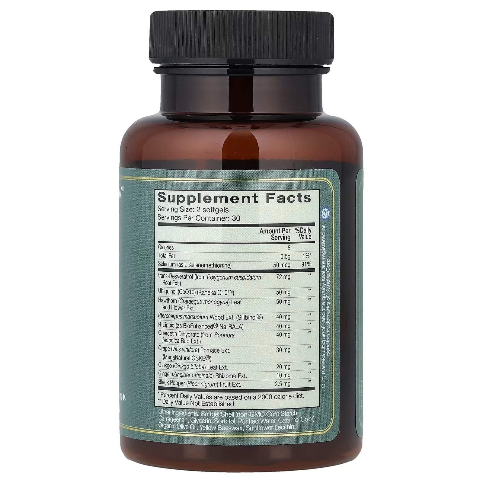 Natura Health Products Mito-Gevity 60 Softgels – Mitochondrial Energy & Cellular Support thumbnail 2