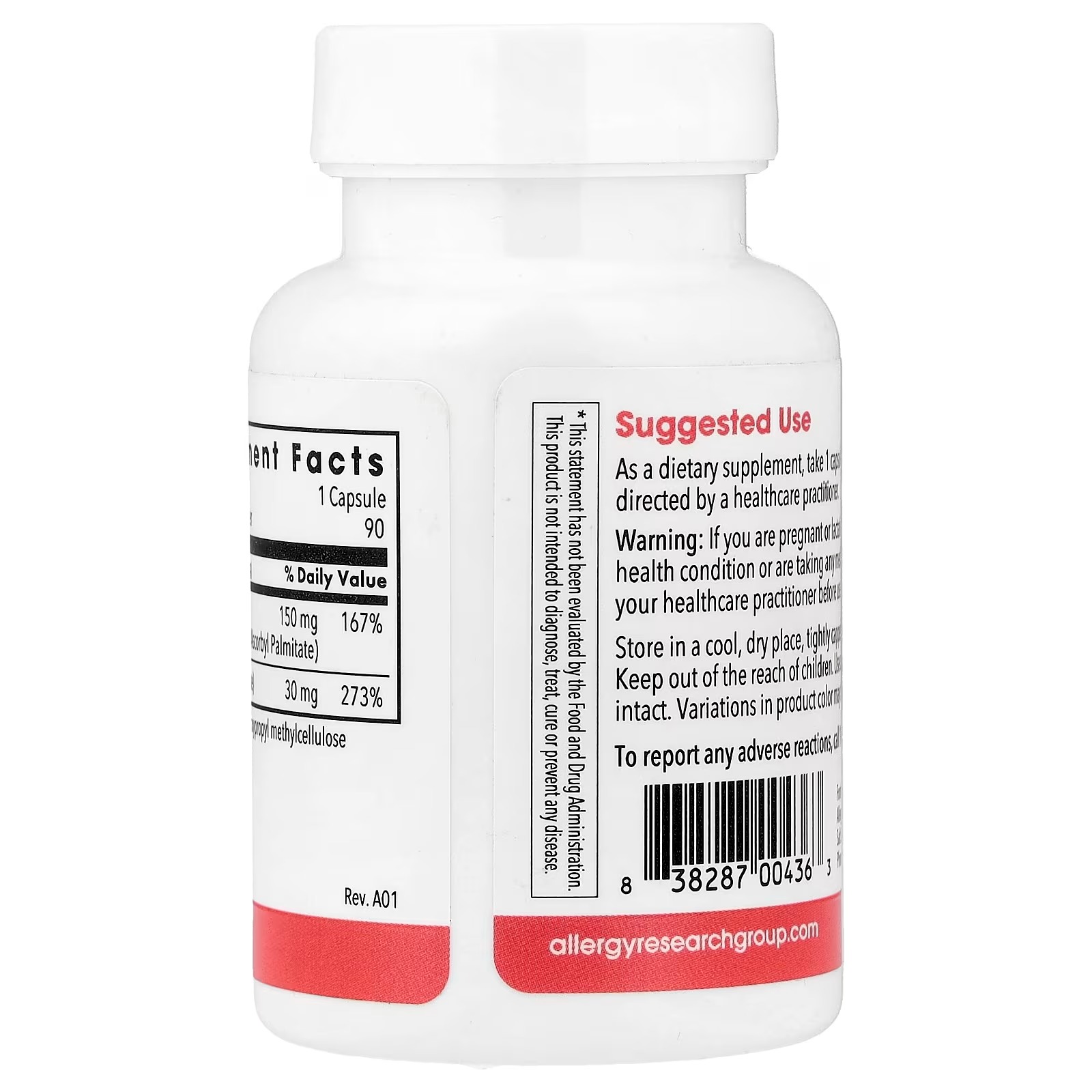 Metabolic Maintenance Zinc Picolinate 30 mg 90 Capsules – High Potency Zinc Supplement for Immune Health & Daily Wellness Support thumbnail 2