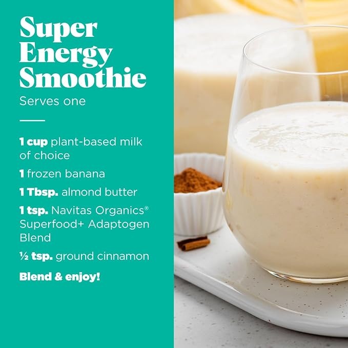 Navitas Organics Superfood+ Adaptogen Blend – Organic Stress Support thumbnail 5
