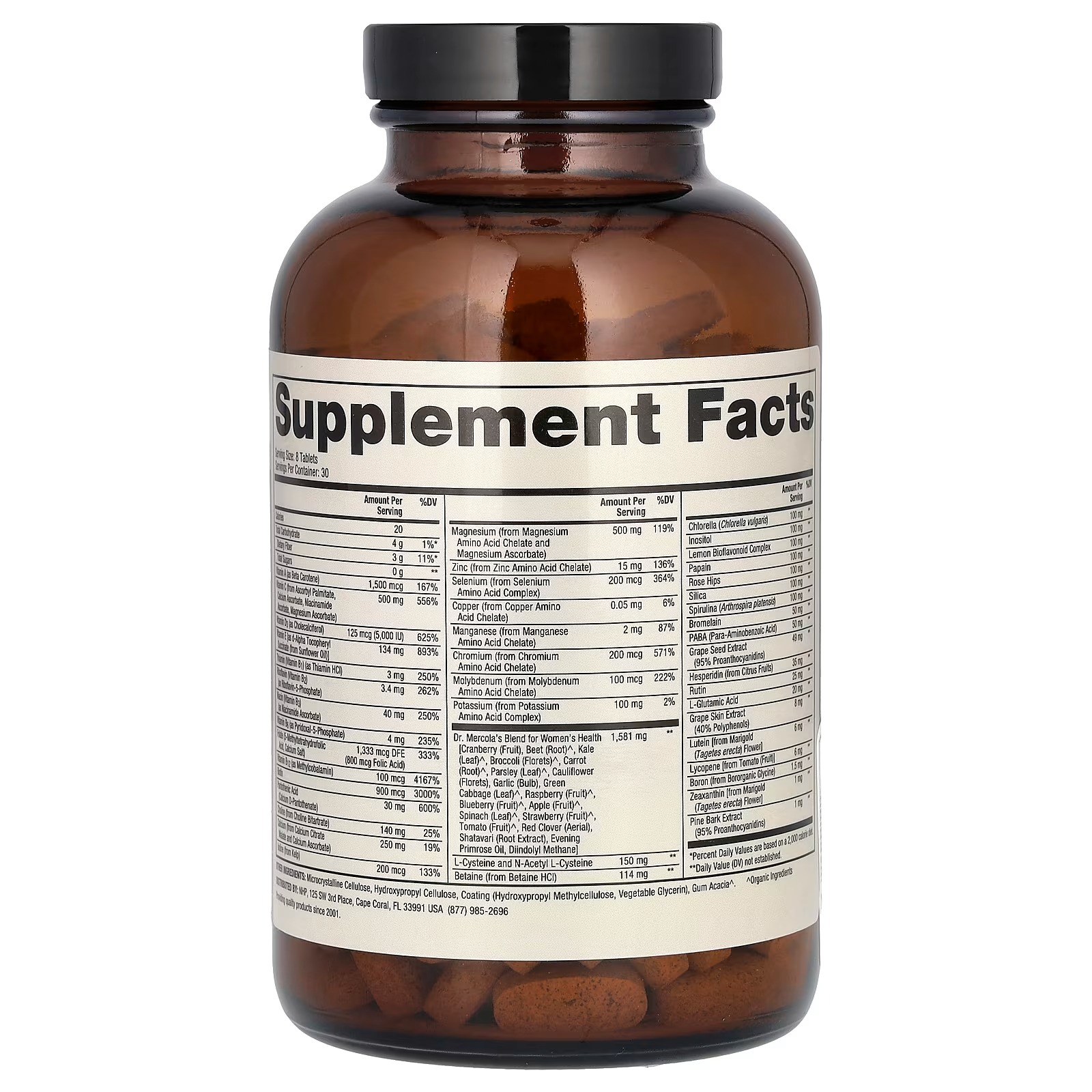 Buy Dr. Mercola Women's Multivitamin & Minerals in Pakistan thumbnail 4