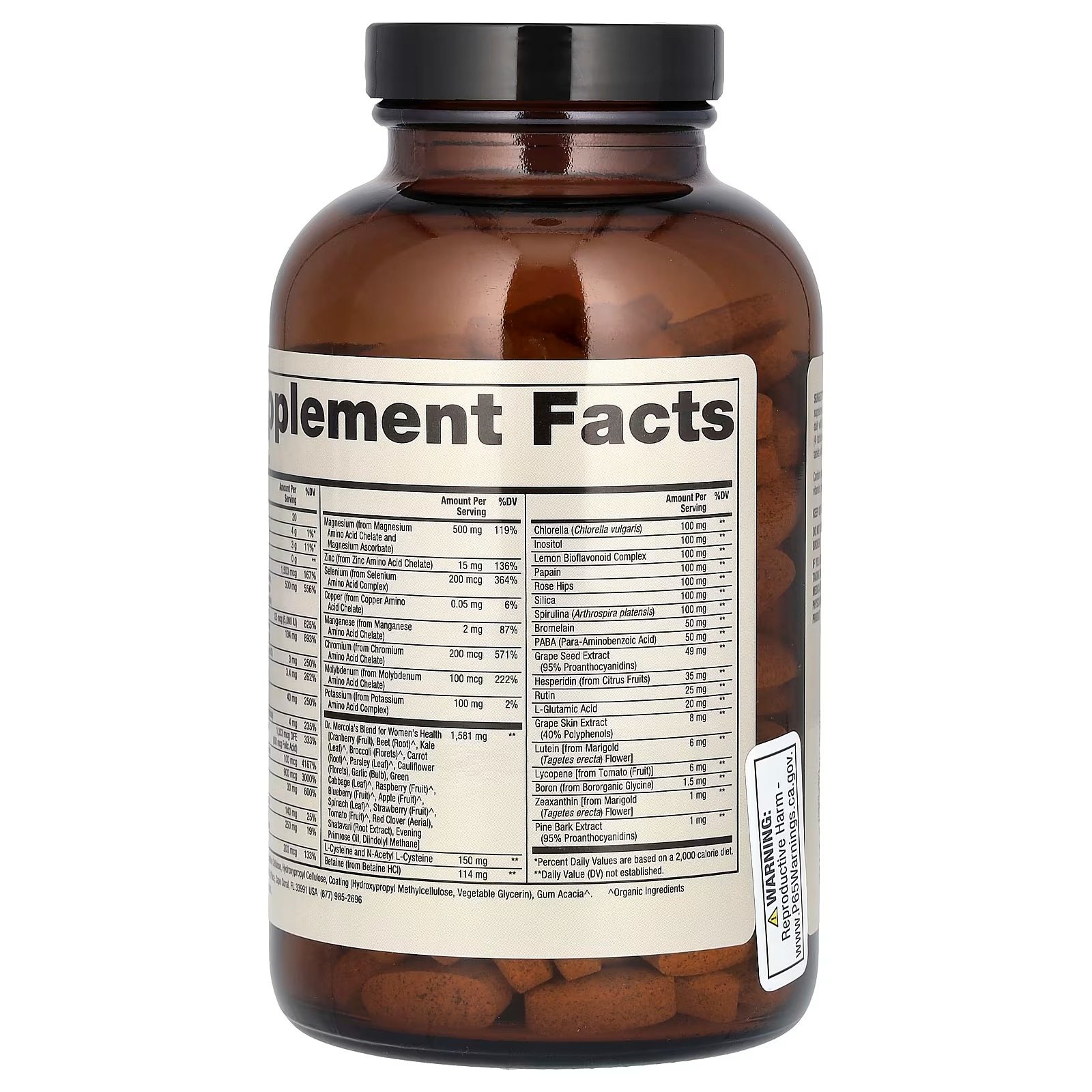Buy Dr. Mercola Women's Multivitamin & Minerals in Pakistan thumbnail 5