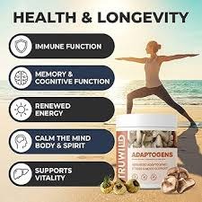 TruWild Adaptogen Blend with Cordyceps – Herbal Adaptogen Supplement thumbnail 2