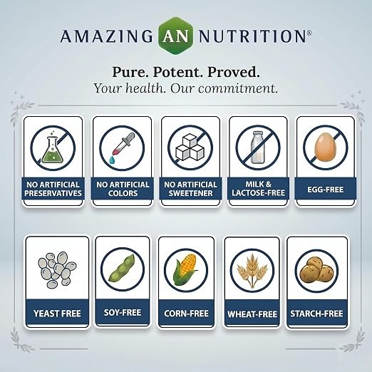 Amazing Formulas Alpha Lipoic Acid 200mg Capsules – Non-GMO & Gluten-Free thumbnail 3