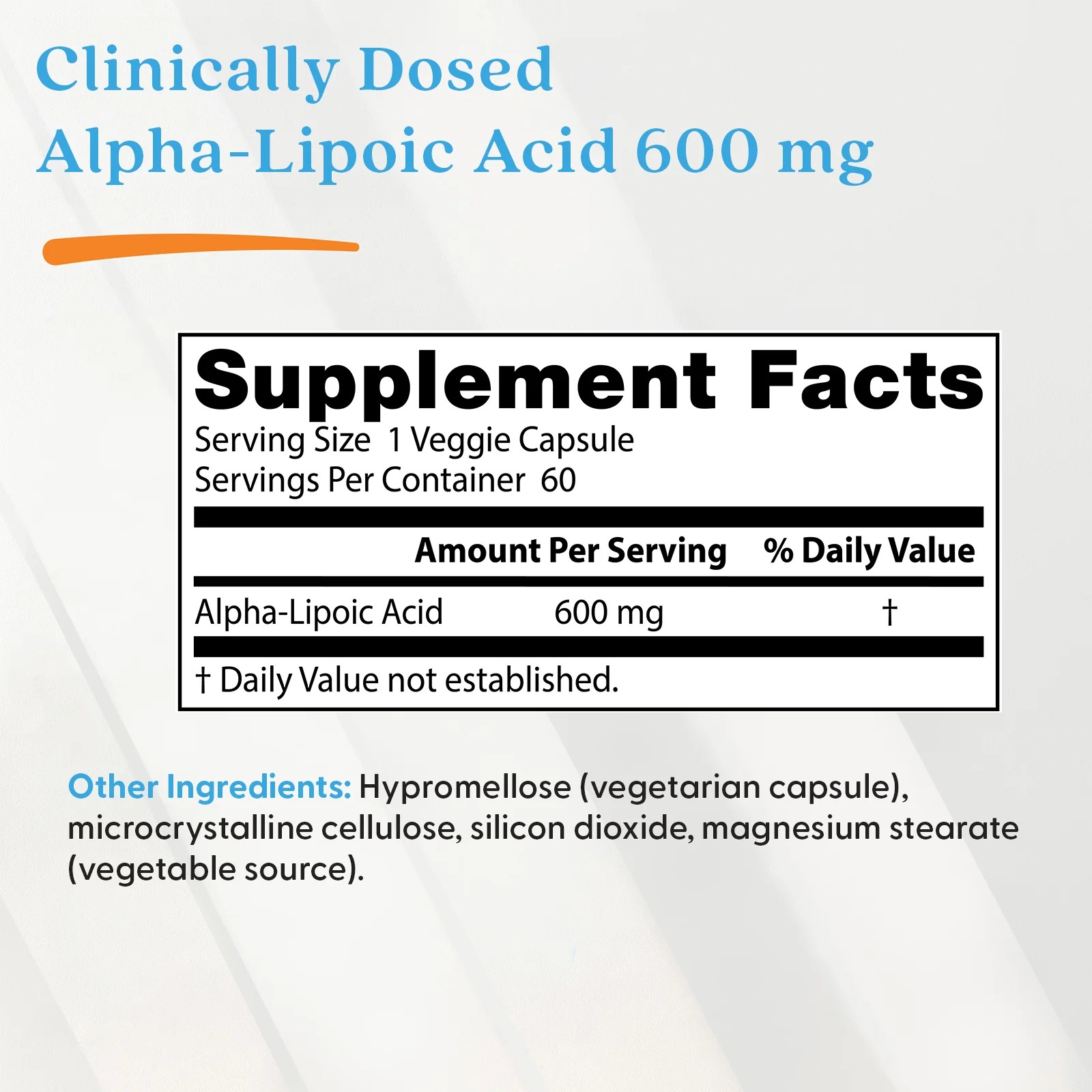 Doctor’s Best ALA 600mg Capsules – Alpha-Lipoic Acid Supplement thumbnail 5