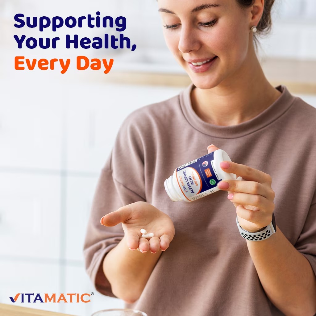Vitamatic Alpha Lipoic Acid 600mg – High Potency ALA Supplement thumbnail 4