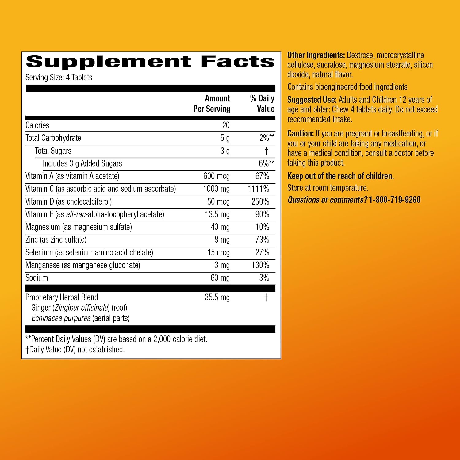 Amazon Basic Care Immune Support Chewables – Vitamin D & Antioxidants thumbnail 5