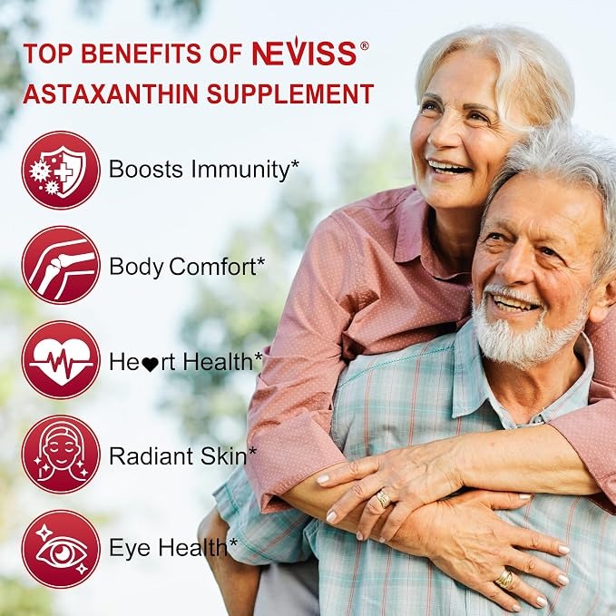 Astaxanthin 24mg 150 Softgels with Coconut MCT & Grape Seed Oil thumbnail 6