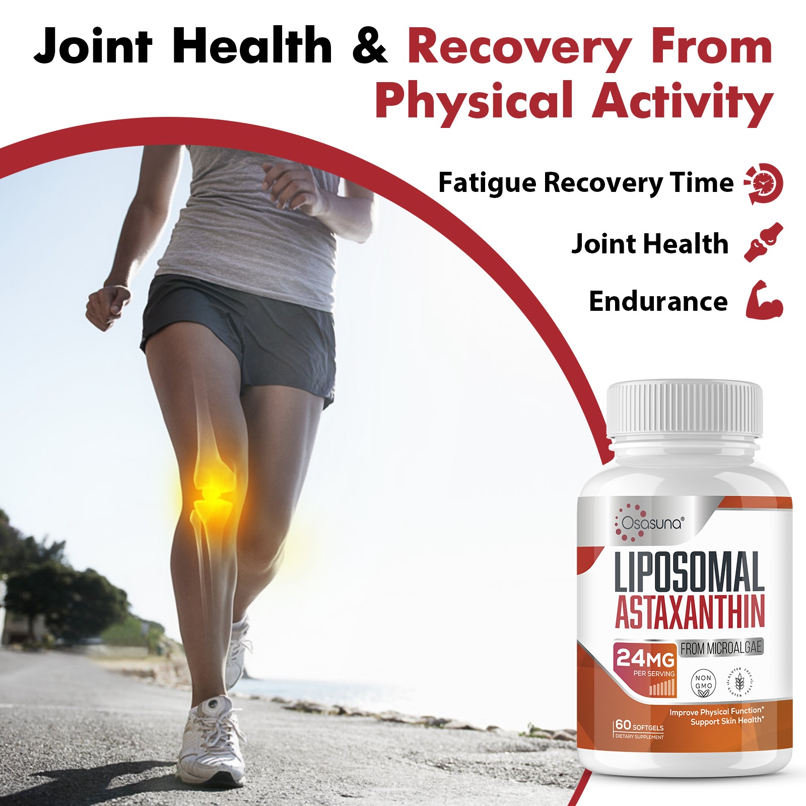 Liposomal Astaxanthin 24mg 120 Softgels | Maximum Absorption thumbnail 3
