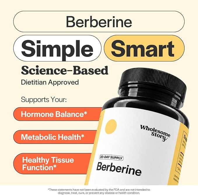 Berberine 1500mg Capsules | 500mg Per Capsule High Purity Formula thumbnail 3