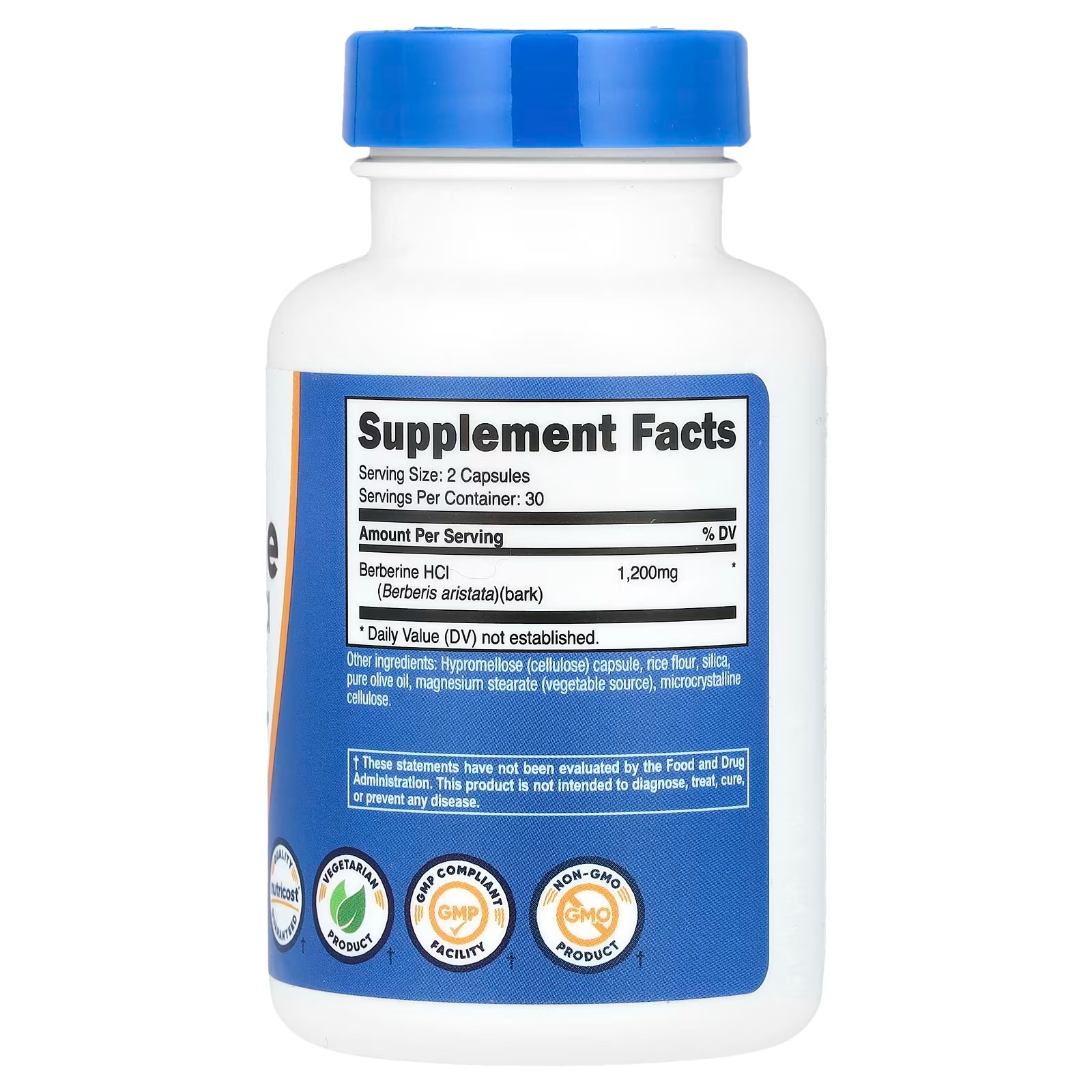 Nutricost Berberine 600mg | High Strength Berberine Supplement thumbnail 2