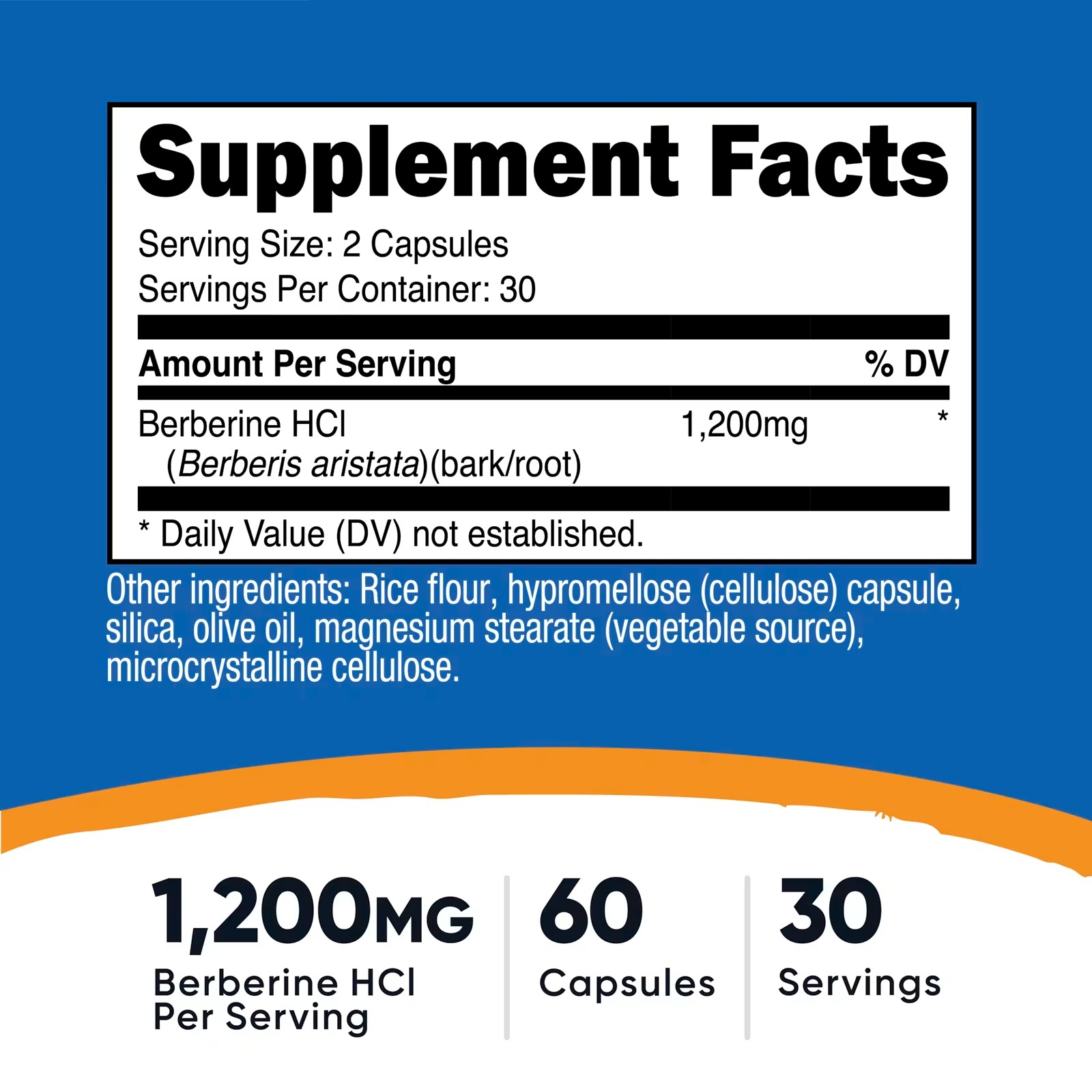 Nutricost Berberine 600mg | High Strength Berberine Supplement thumbnail 3