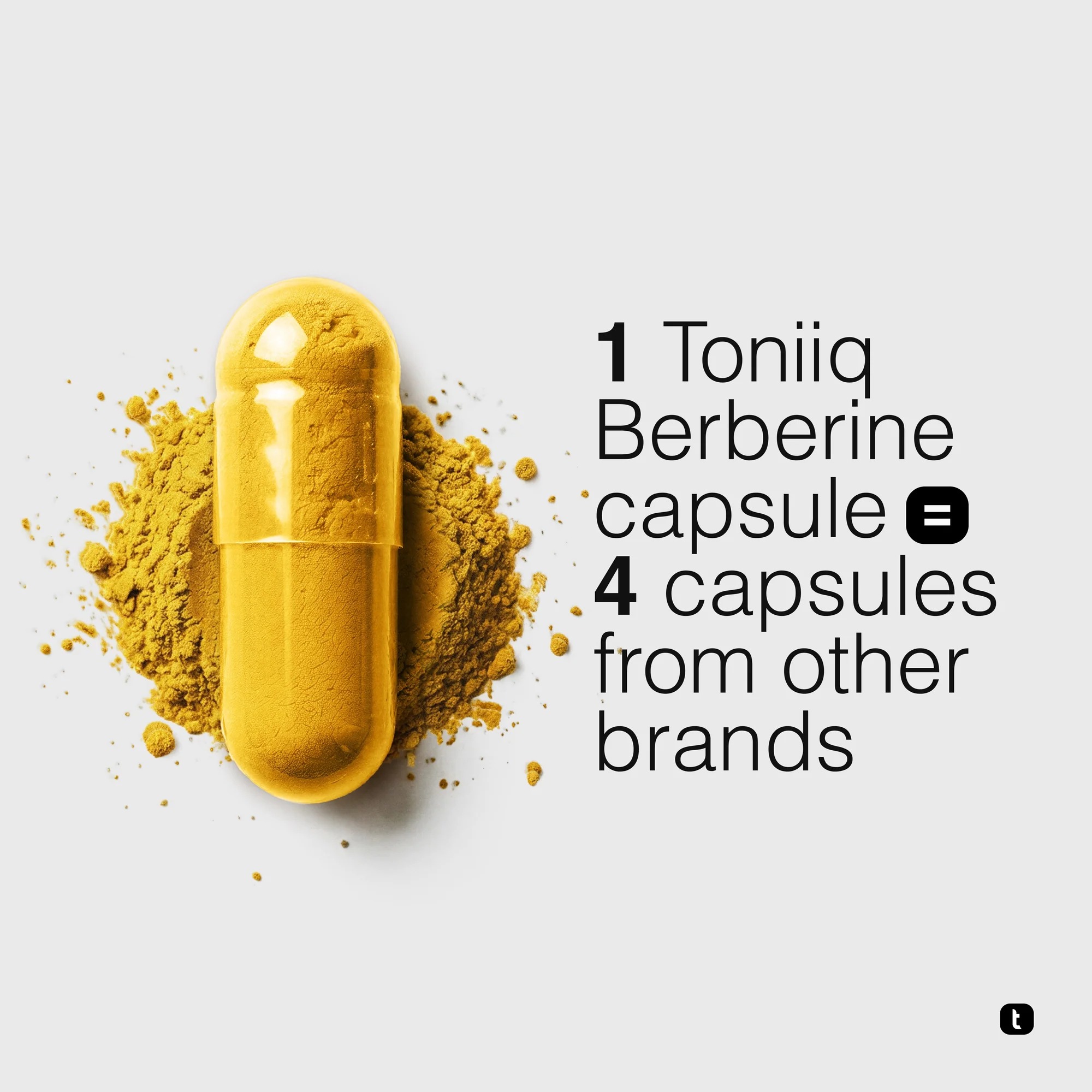 Toniiq NSF Certified Berberine HCl | Ultra High Strength Supplement thumbnail 6