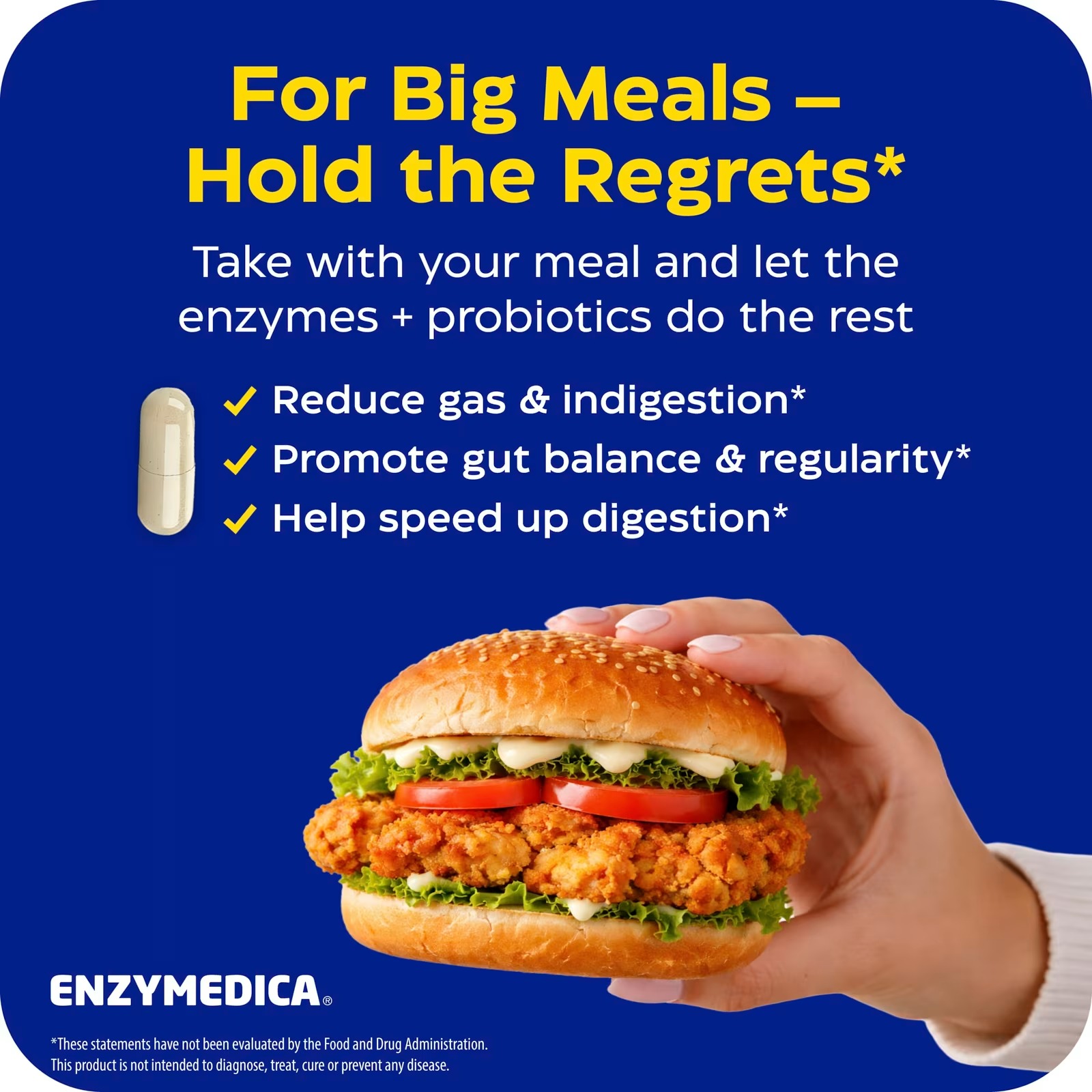 Enzymedica Digest Gold® + Probiotics | Advanced Digestive Enzyme Support | 90 Capsules thumbnail 6