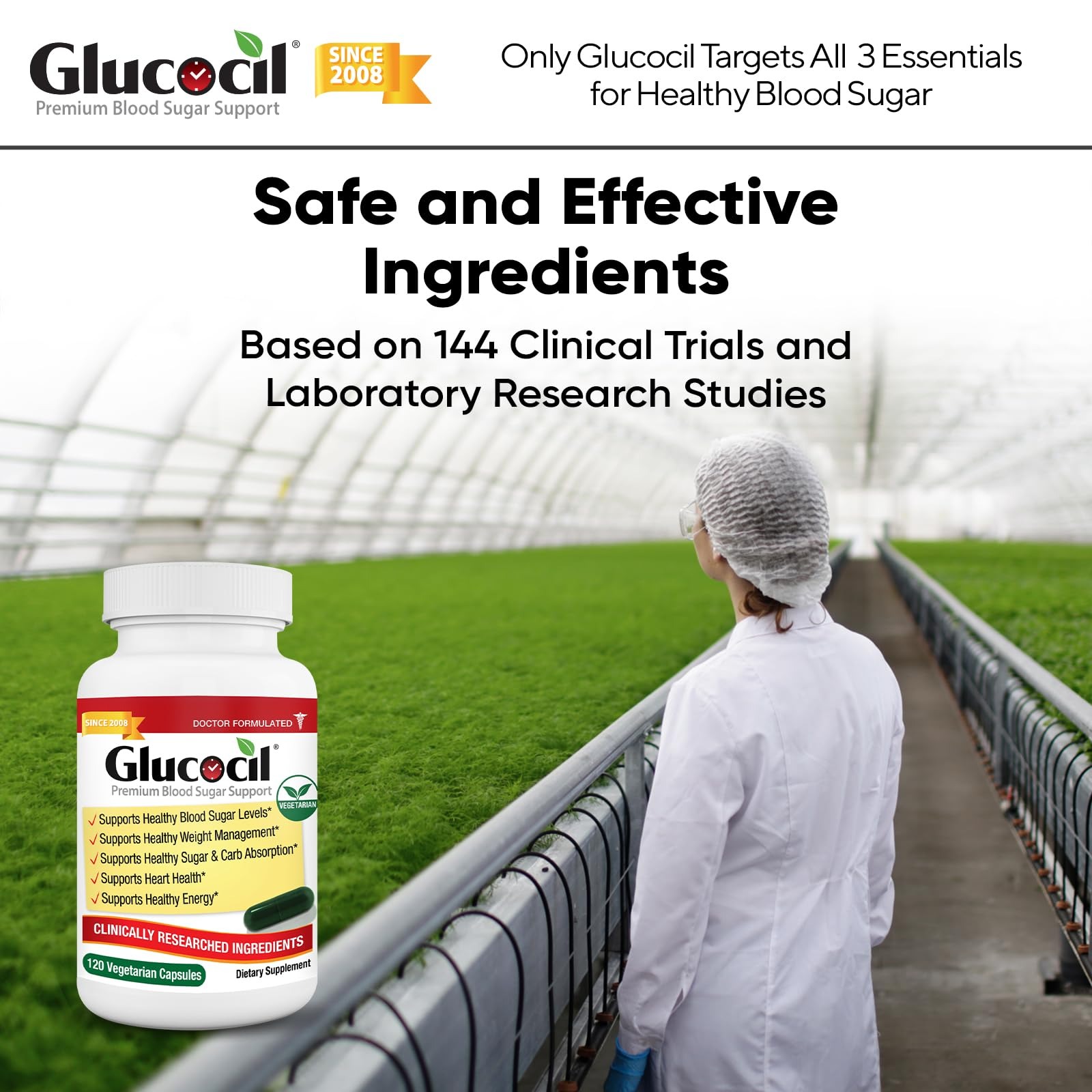 Glucocil Softgels 3-Pack | Premium Blood Sugar Support Supplement thumbnail 6