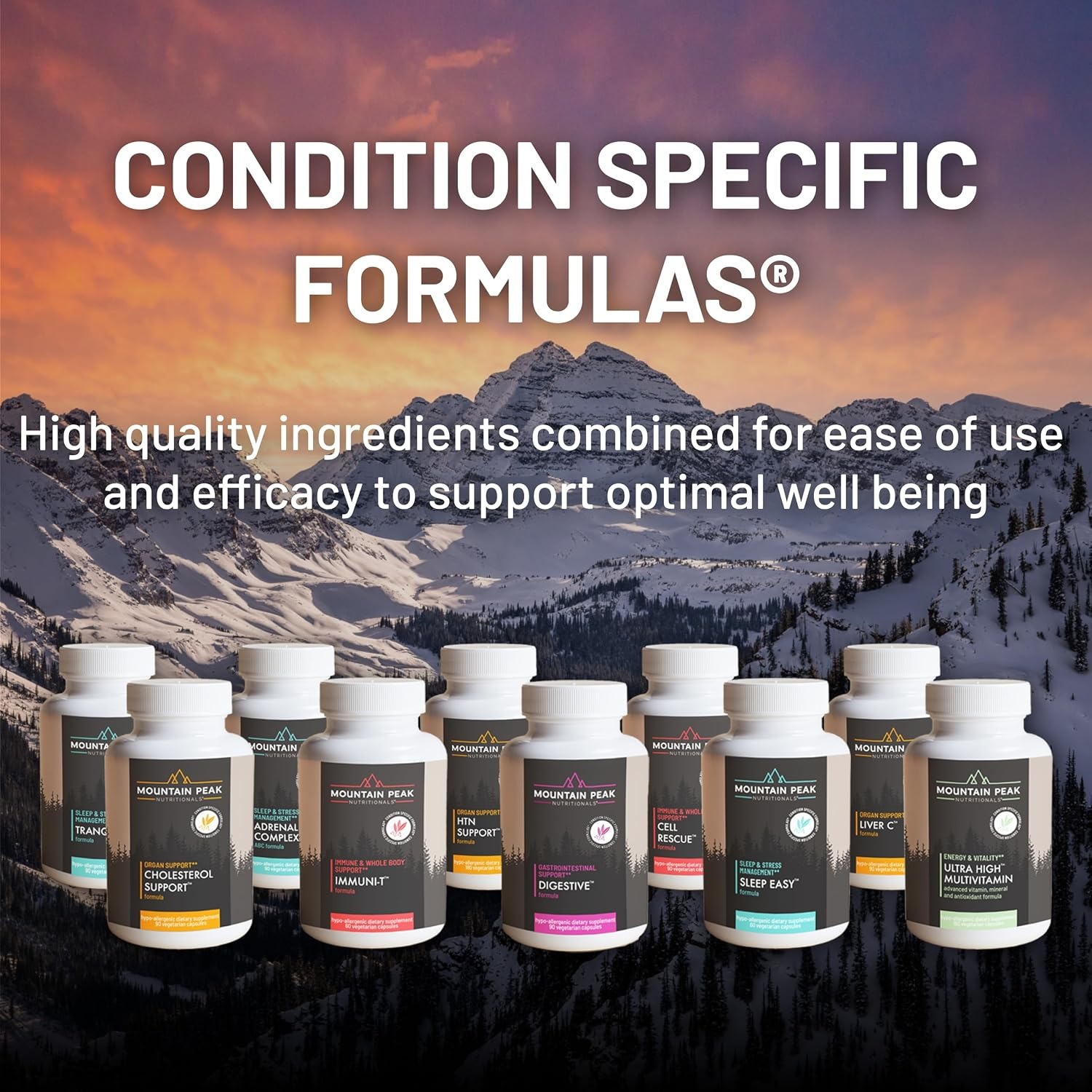 Mountain Peak Nutritionals Digestive Enzymes & Probiotics | 12-Strain Formula | 90 Capsules thumbnail 3