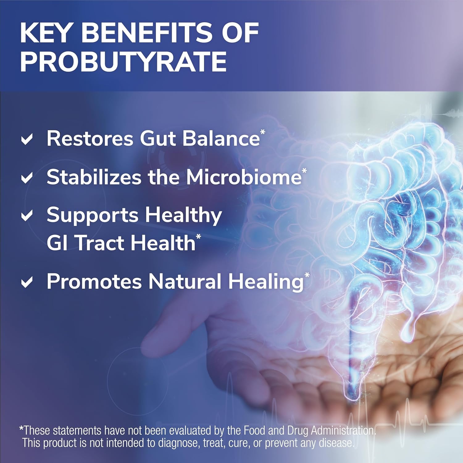 Tesseract ProButyrate | Butyric Acid Gut Health Supplement | 120 Capsules thumbnail 2