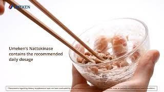 Umeken Nattokinase Plus Fucoidan | 5000 FU Natto Supplement | 60 Counts thumbnail 2