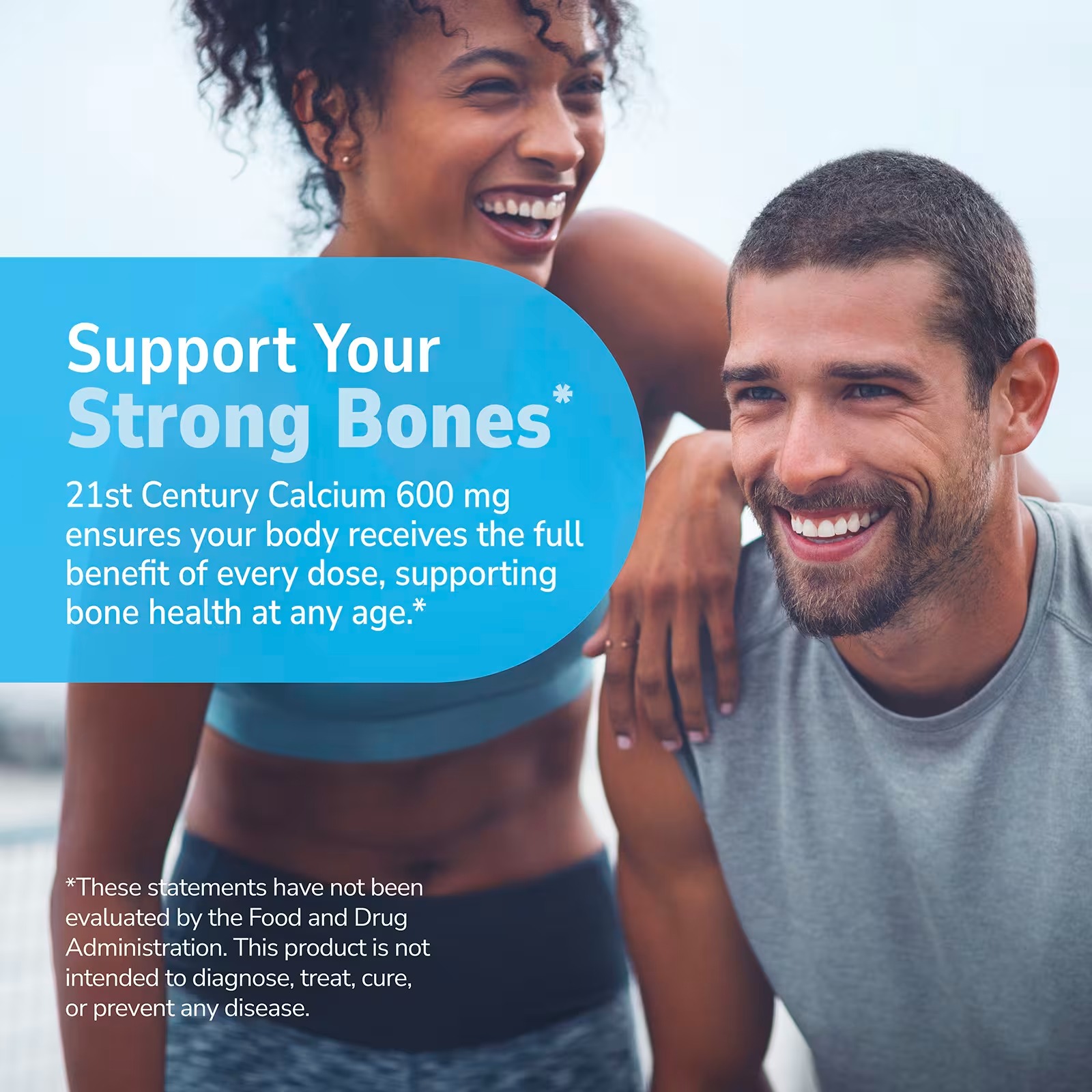 21st Century Calcium 600mg Supplement | Bone & Daily Wellness Support | 75 Tablets thumbnail 5