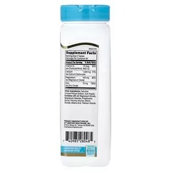 21st Century Calcium Magnesium Zinc + D3 | Bone Health Support | 250 Tablets thumbnail 2
