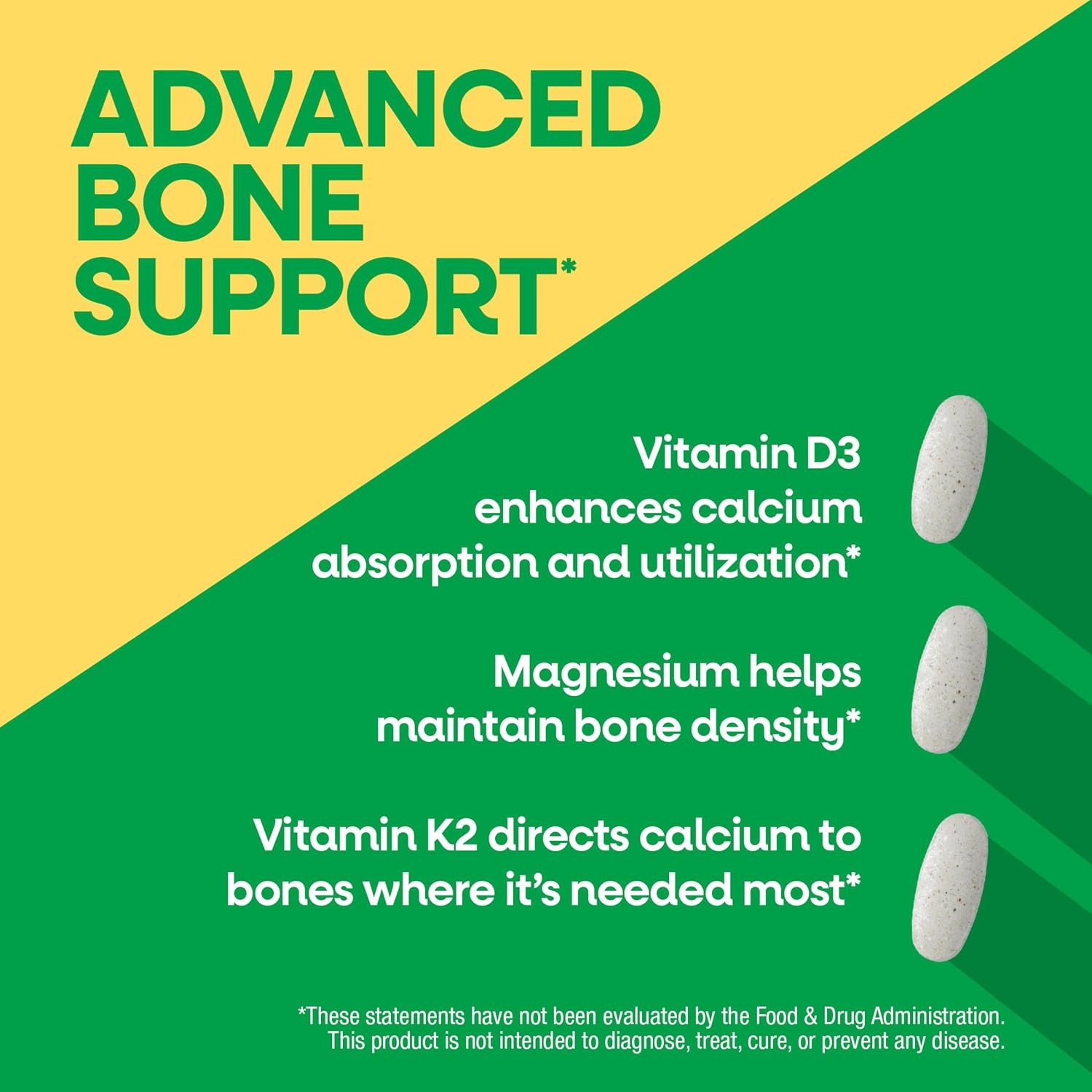 Nature’s Way Alive! Calcium 1,200mg | Bone Support Supplement | 120 Ct thumbnail 6