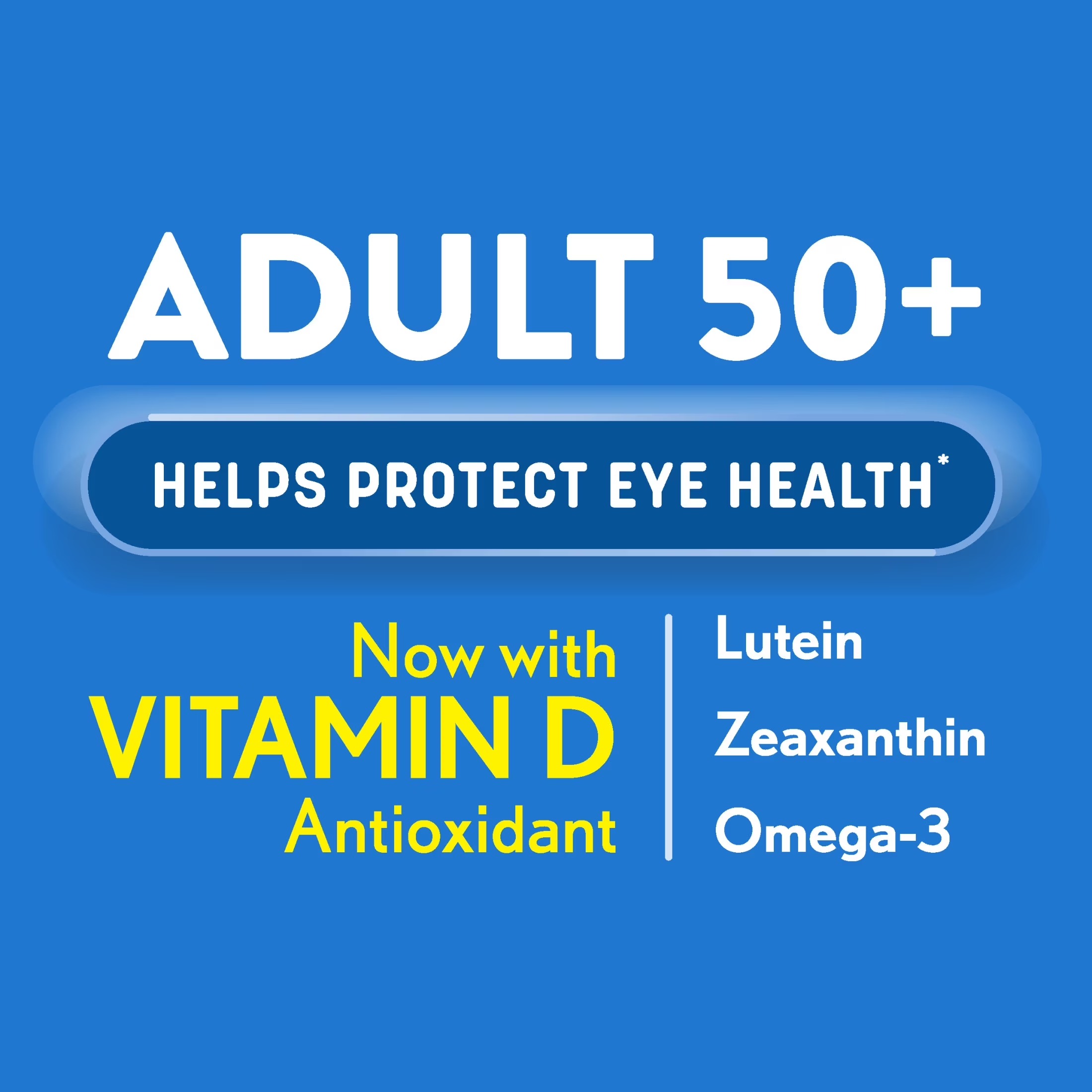 Ocuvite 50+ Eye Vitamins | Lutein, Zeaxanthin & Omega-3 | 50 Softgels thumbnail 3
