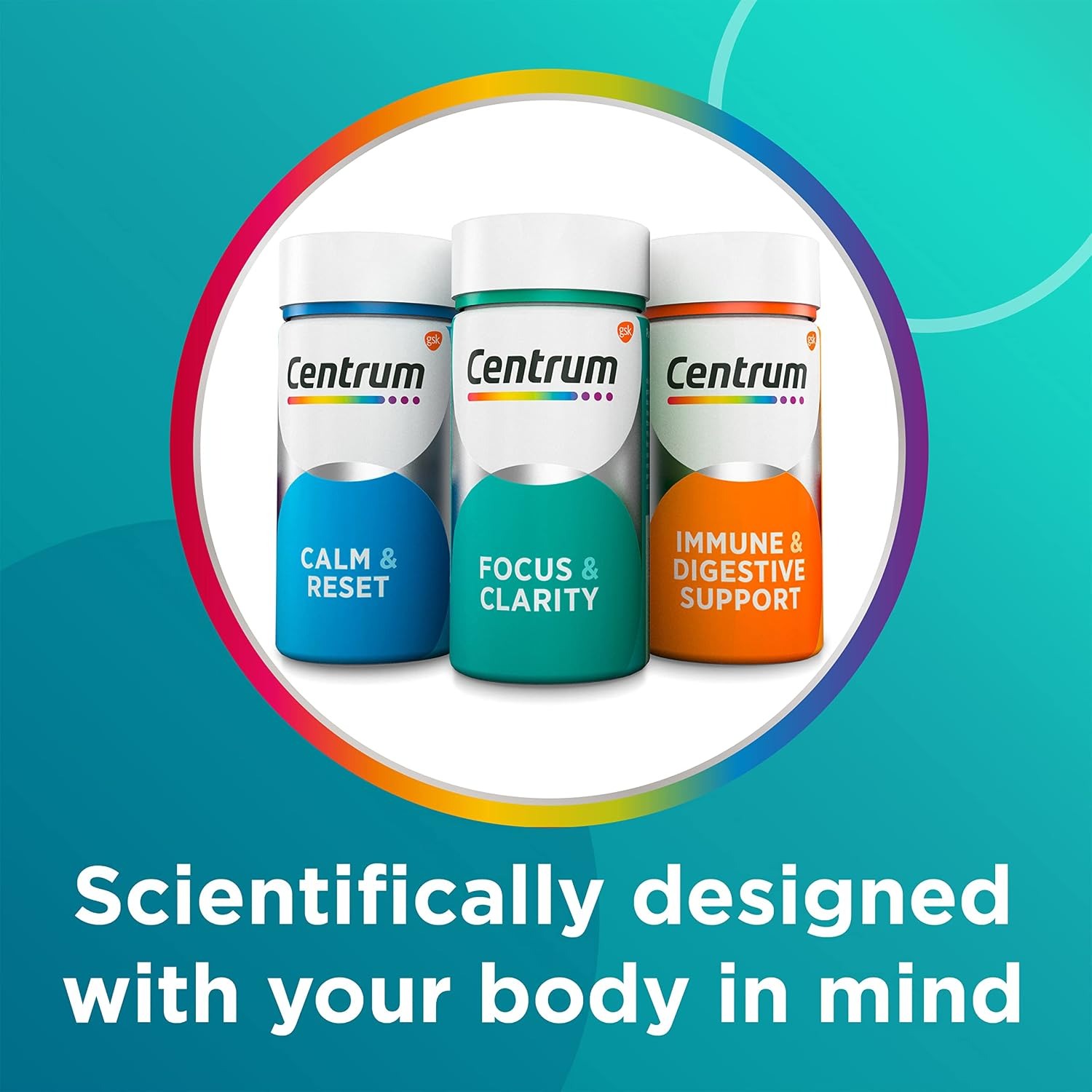 Centrum Focus & Clarity Supplement with Cognizin Citicoline | 30 Gummies thumbnail 6