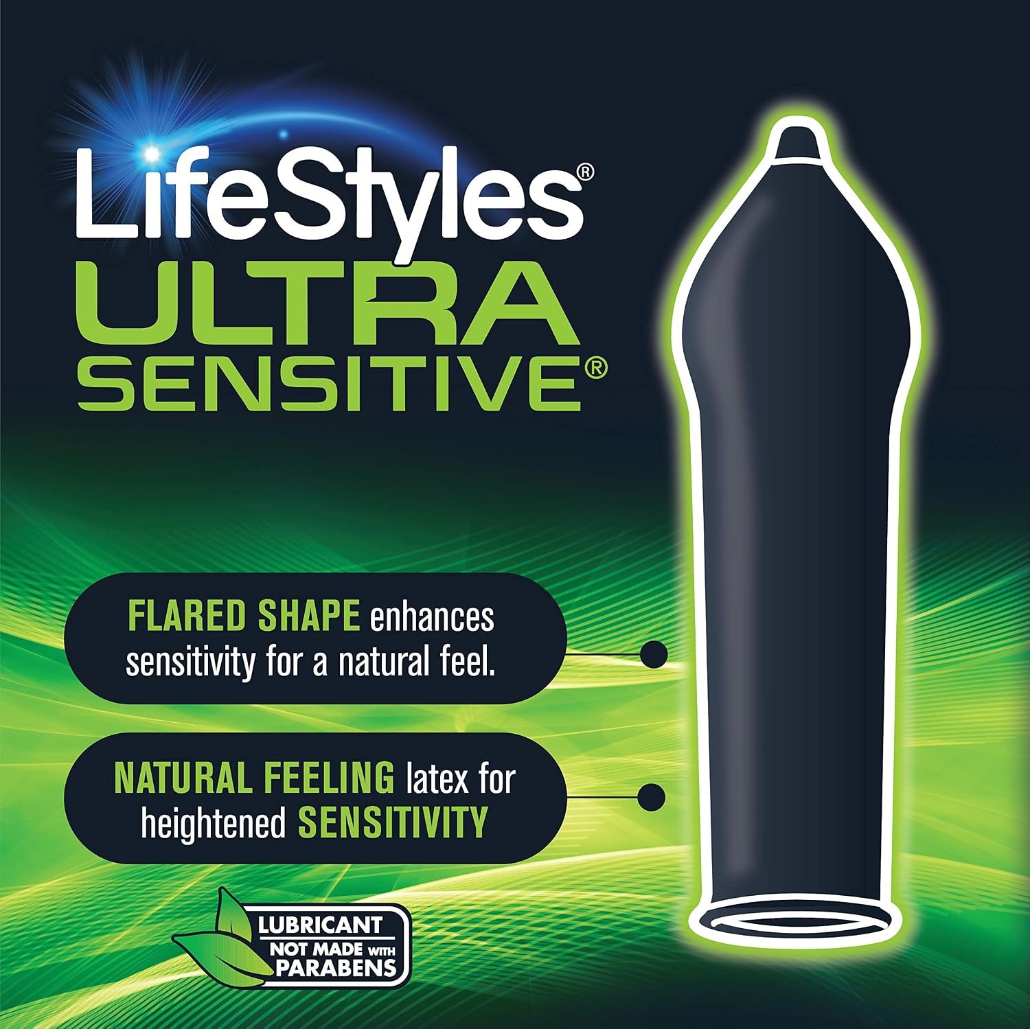LifeStyles Ultra Sensitive Condoms – Lubricated Latex 40 Ct thumbnail 2