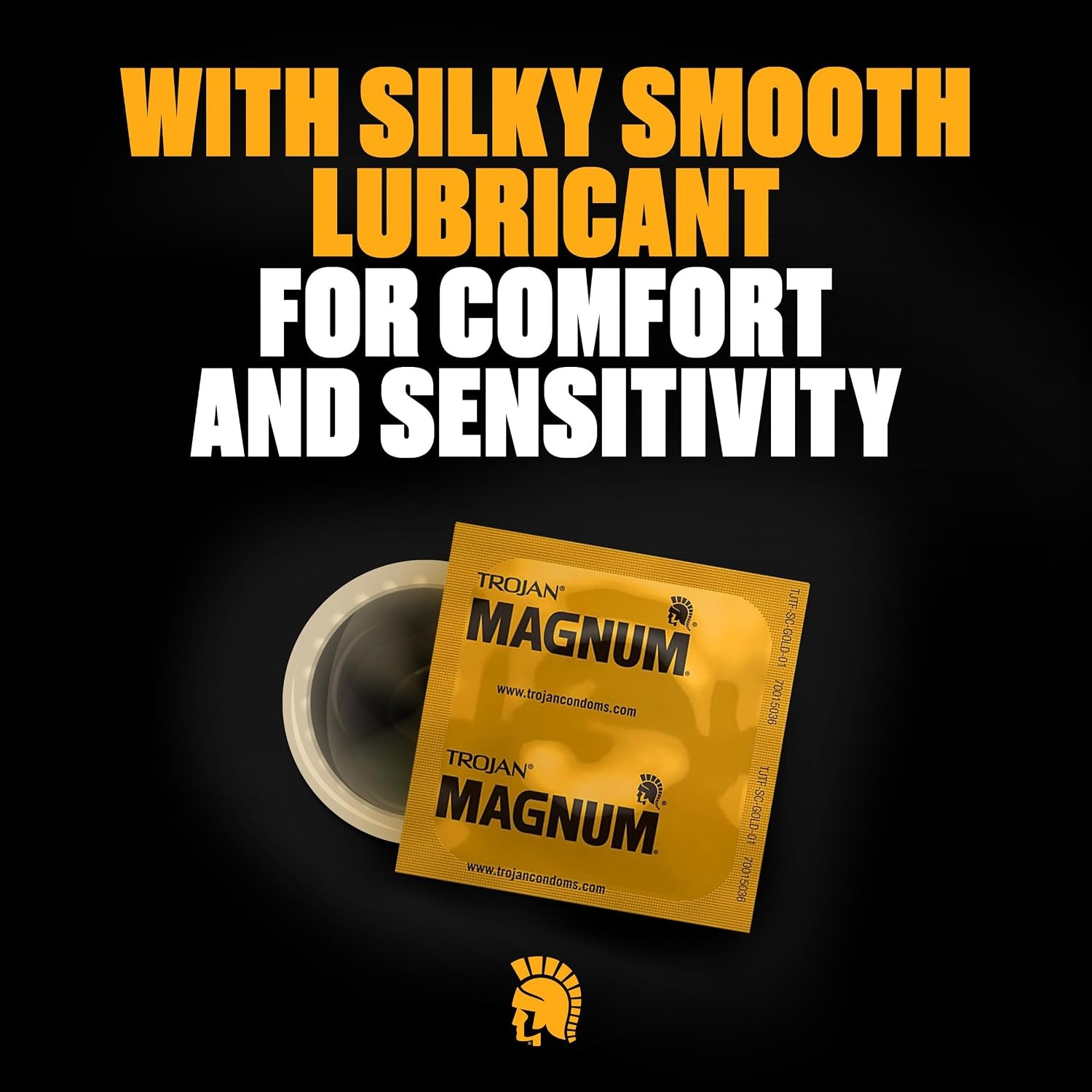 Trojan Magnum Condoms 36 Pack – Large Lubricated Condoms thumbnail 3