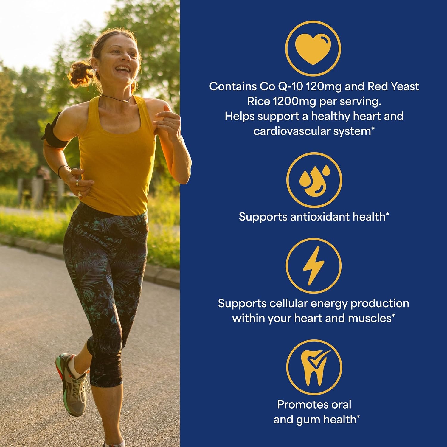 Puritan's Pride Q-Sorb™ Coenzyme Q10 | Dietary Supplement | 120 Softgelsz thumbnail 2