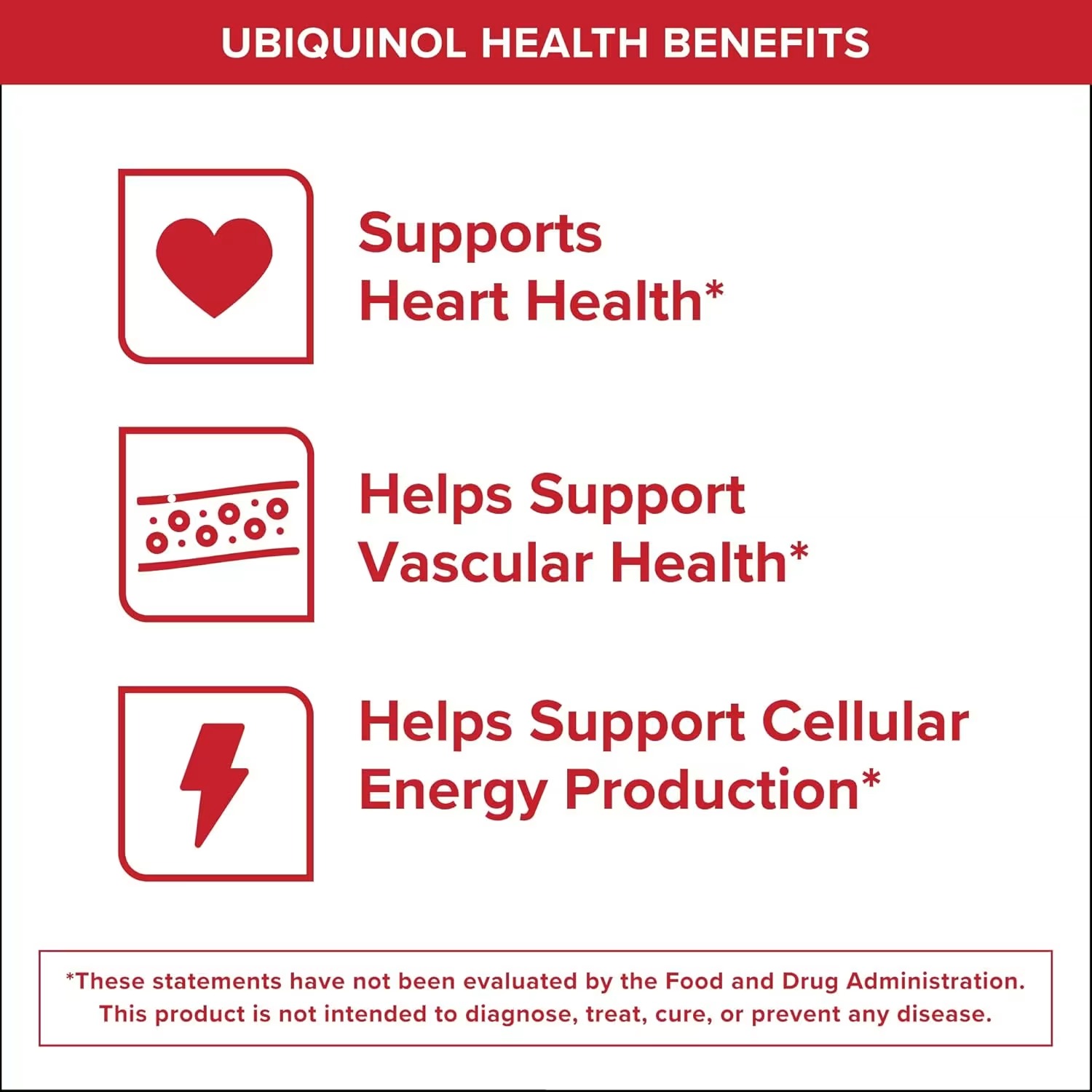 Qunol Mega Ubiquinol CoQ10 100mg | Superior Absorption | 60 Softgels thumbnail 4