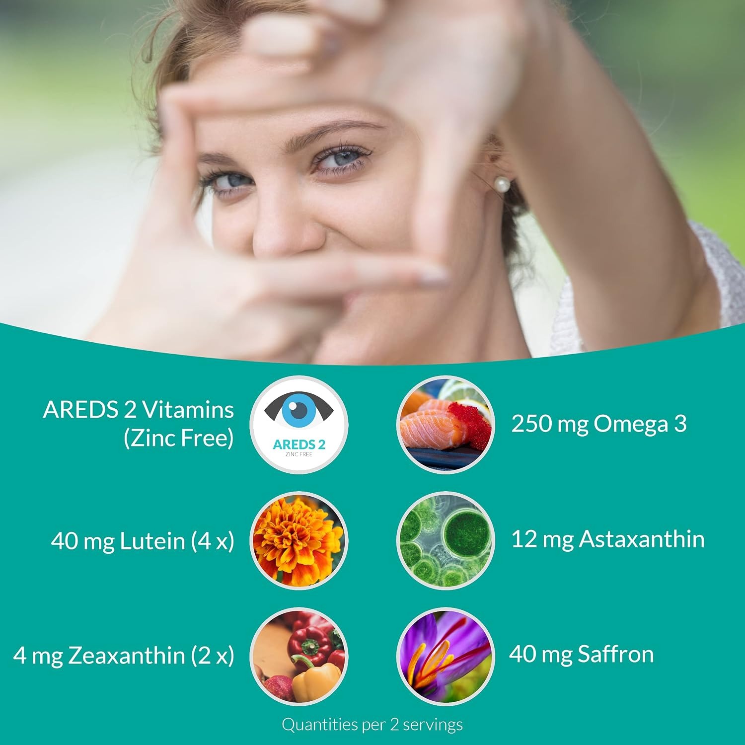 AREDS 2 Plus Ocular Protocol | Eye Health Nutritional Supplement thumbnail 3