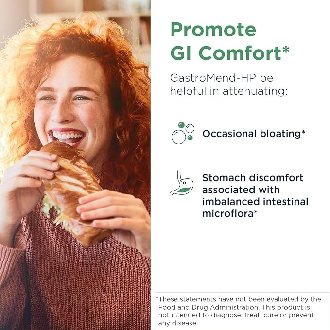 GastroMend HP by Designs for Health | Mastic Gum Supplement | 60 Caps thumbnail 4