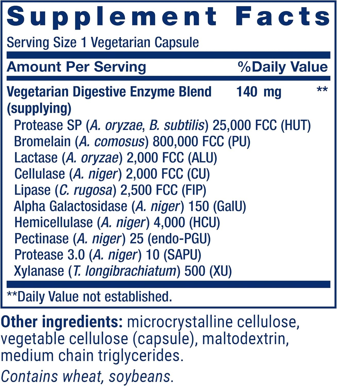 Life Extension Enhanced Super Digestive Enzymes | 60 Capsules thumbnail 4