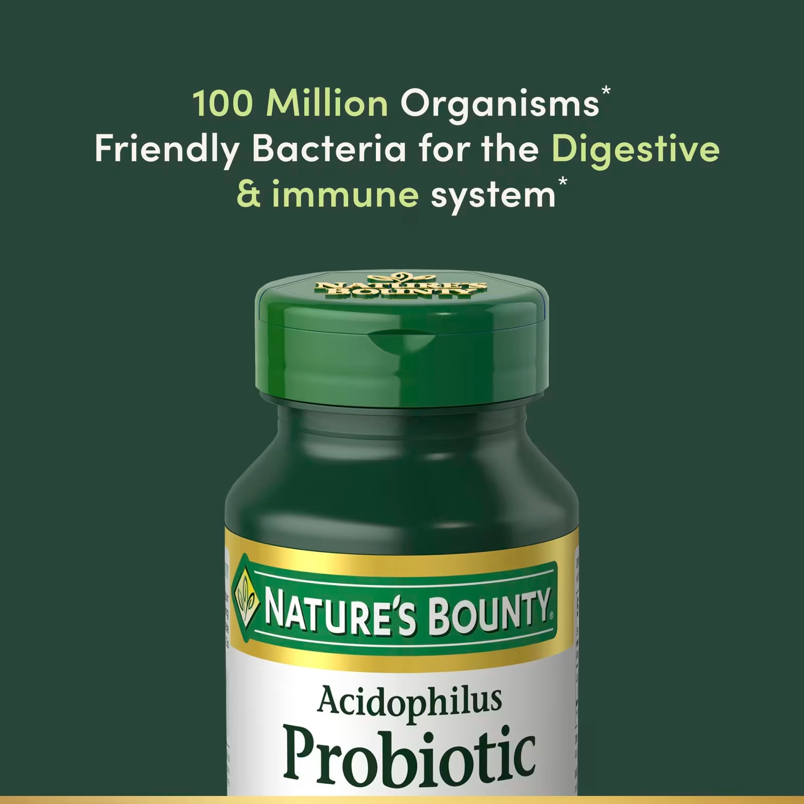 Nature’s Bounty Acidophilus Probiotic | 120 Tablets | Daily Gut Support thumbnail 6