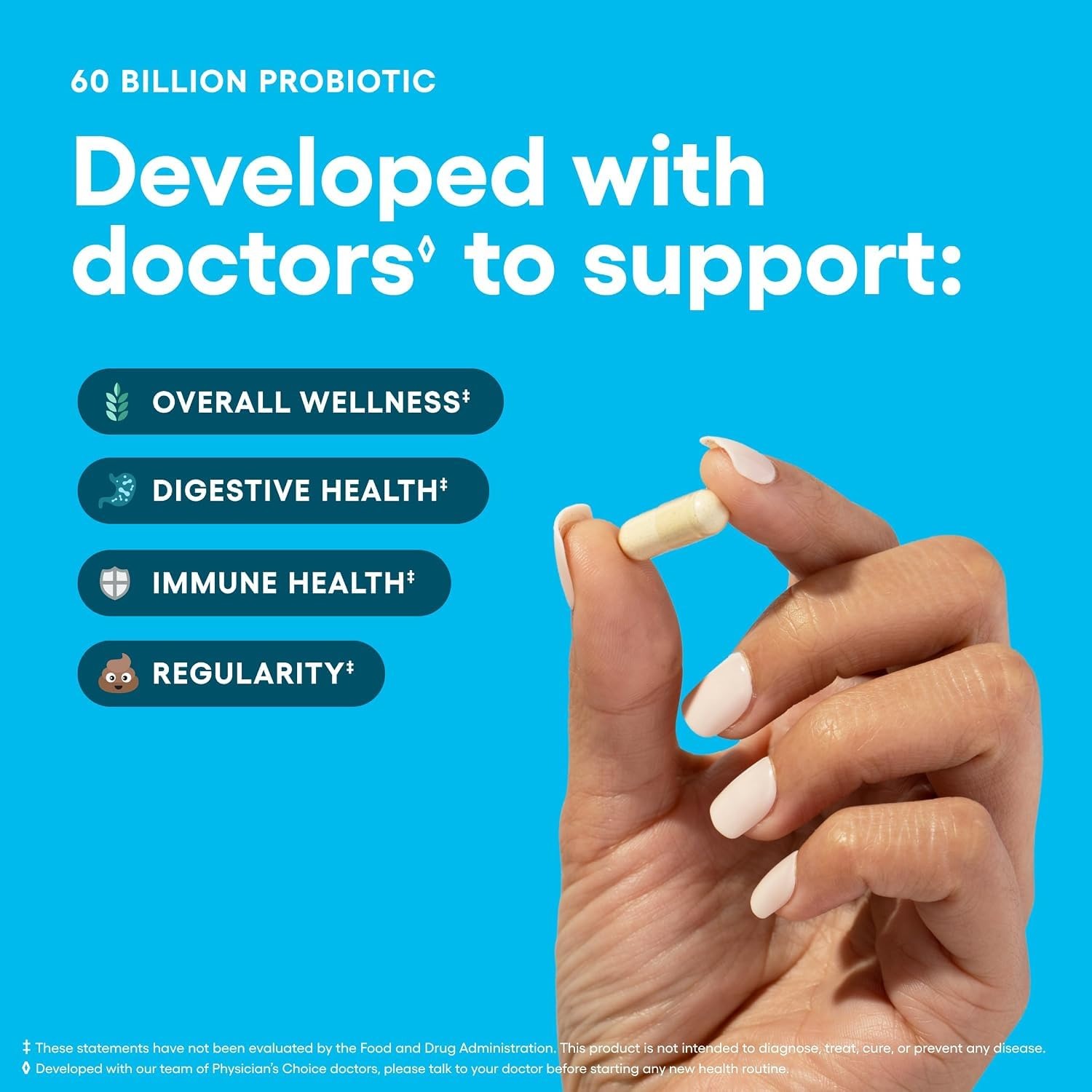 Nuven Naturals Gut Health Supplement | Probiotics, Prebiotics & Herbs thumbnail 6