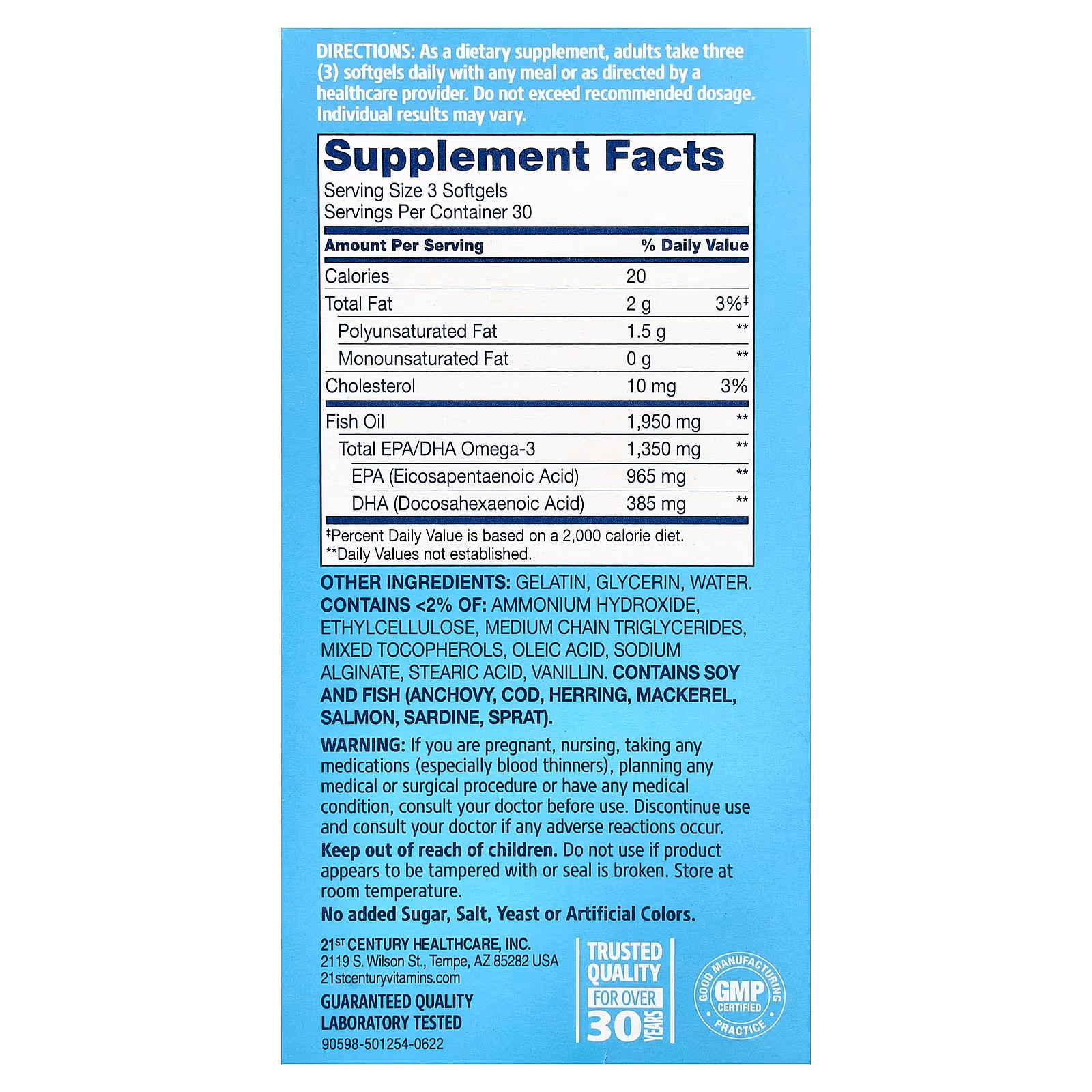 21st Century Alaska Wild Omega 3 Supplement Pakistan thumbnail 4