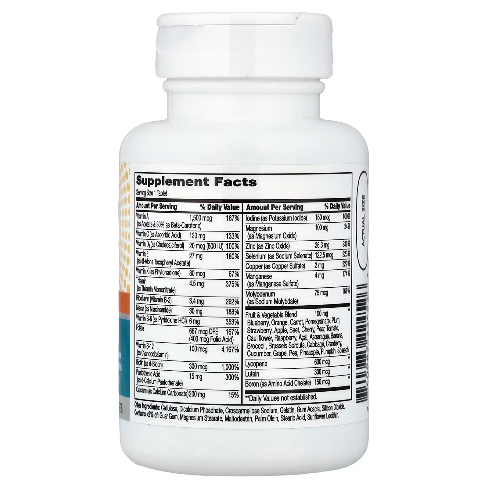 21st Century Men's 50+ Multivitamin Multimineral 65 Tablets thumbnail 3