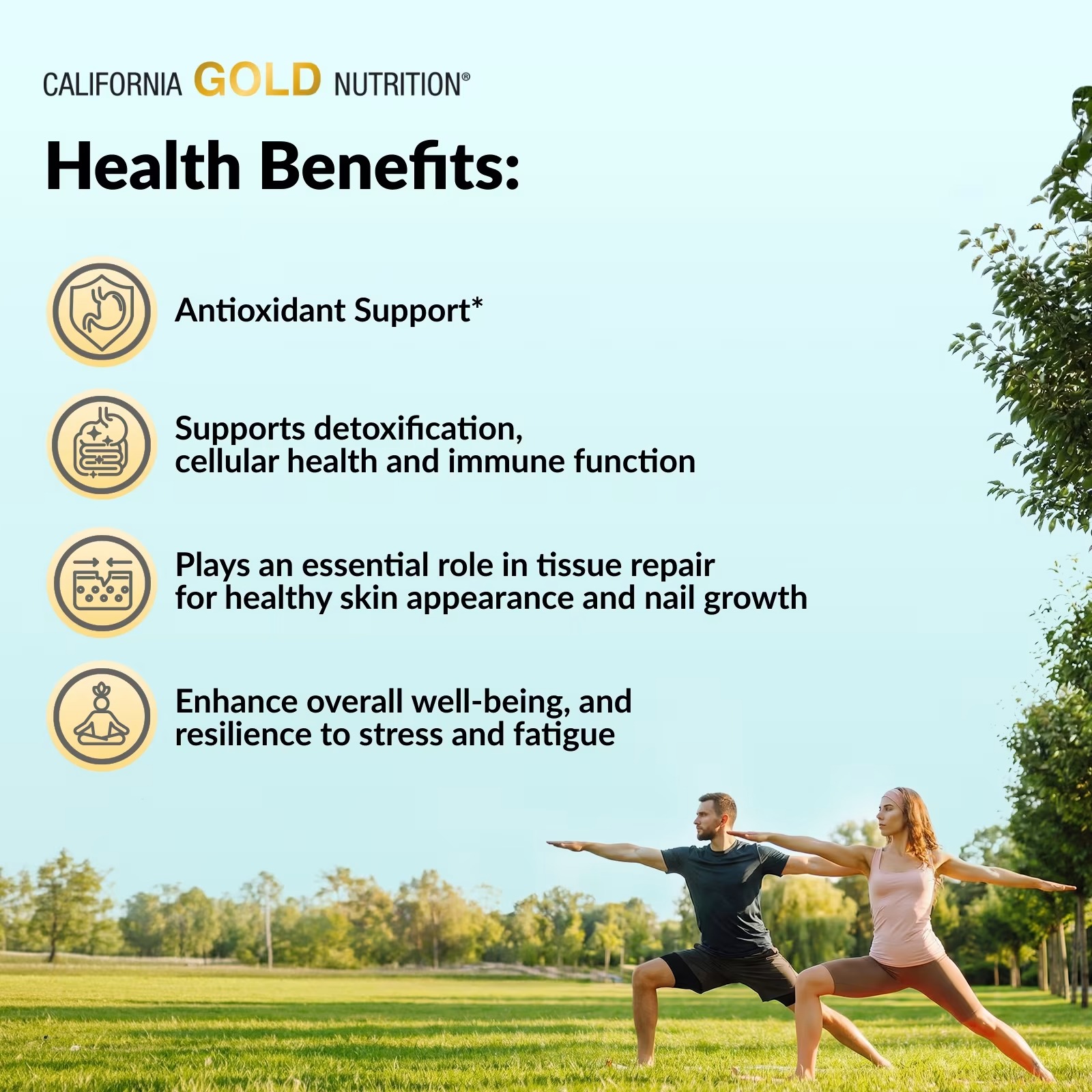 California Gold Nutrition Reduced Glutathione 30 Capsules Pakistan thumbnail 5