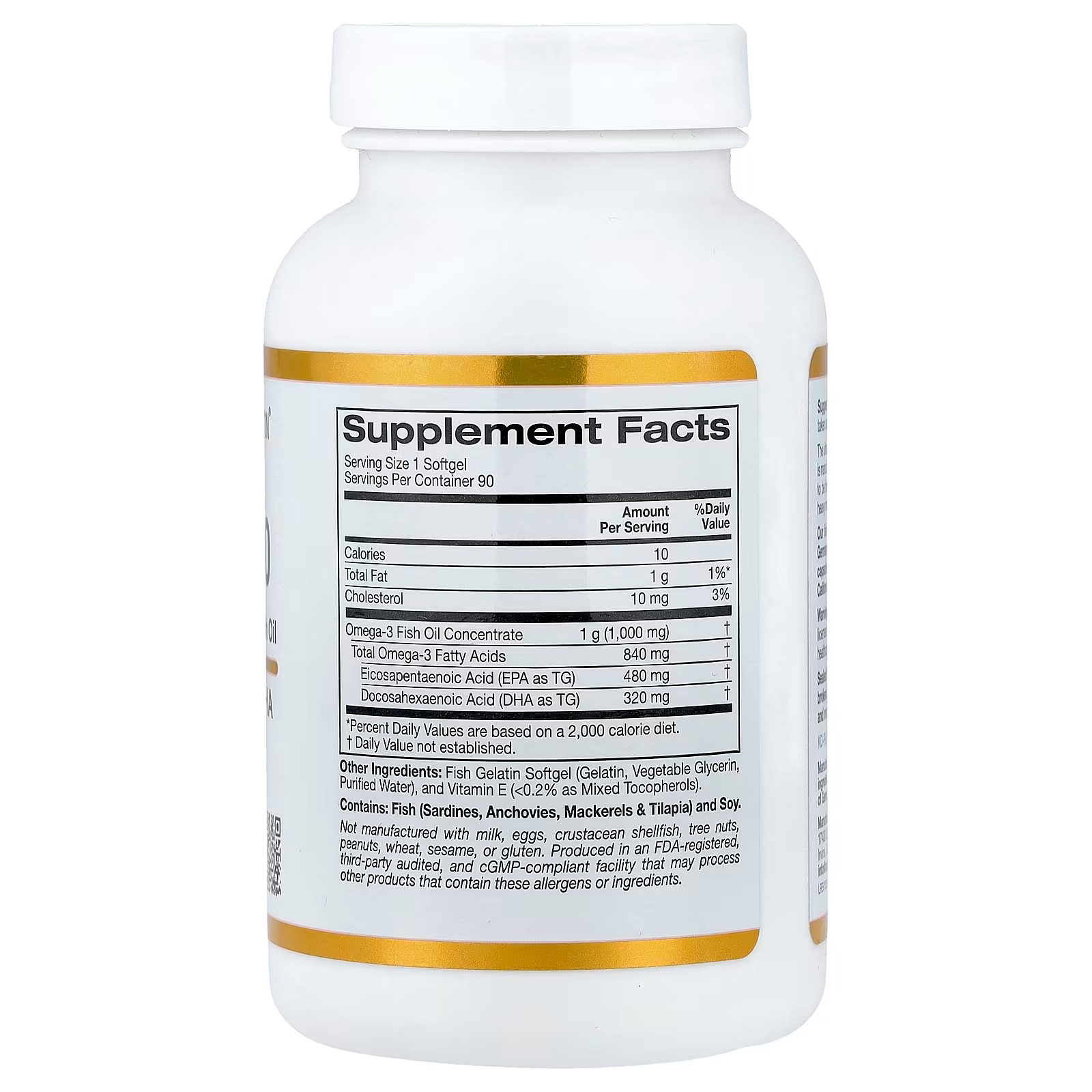 California Gold Omega 800 Fish Oil 1000mg in Pakistan thumbnail 3