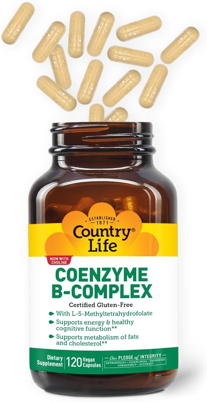 Country Life Coenzyme B-Complex 120 Capsules in Pakistan thumbnail 4